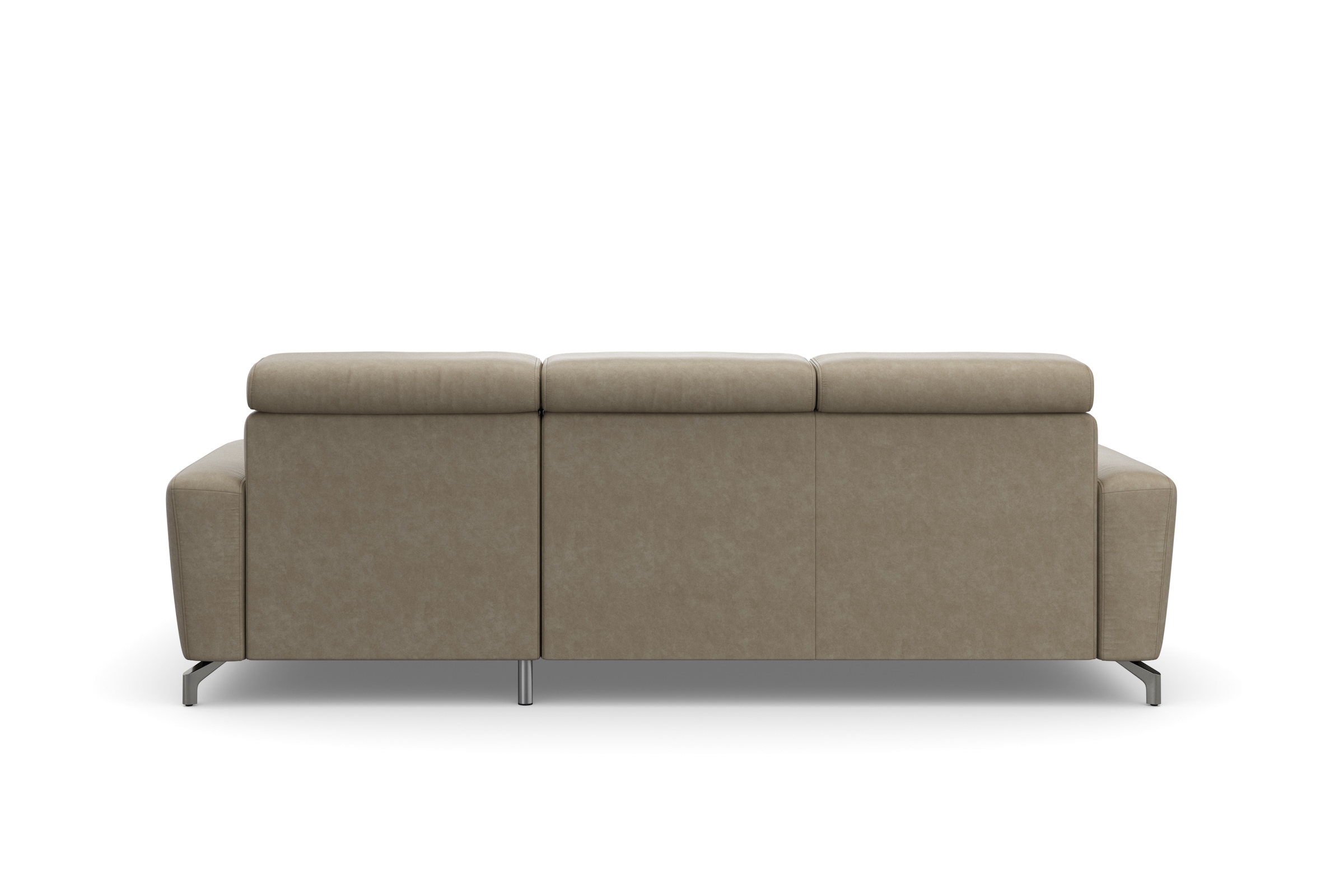 sit&more Ecksofa »Scarlett L-Form«, inklusive Kopfteilverstellung, wahlweise mit Bettfunktion, Bettkasten
