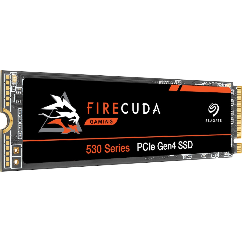 Seagate Gaming-SSD »FireCuda 530«, Anschluss M.2 PCIe 4.0, Inklusive 3 Jahre Rescue Data Recovery Services