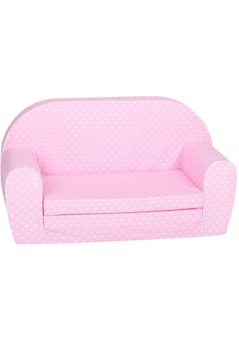 Knorrtoys® Sofa »Pink White Dots«, für Kinder; Made in Europe kaufen
