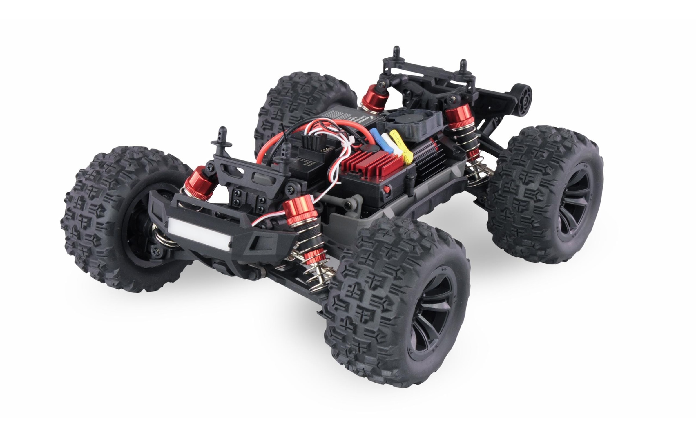 Amewi RC-LKW »Monster Truck Hyper GO Brushless 4WD, Blau/Weiss, RTR«