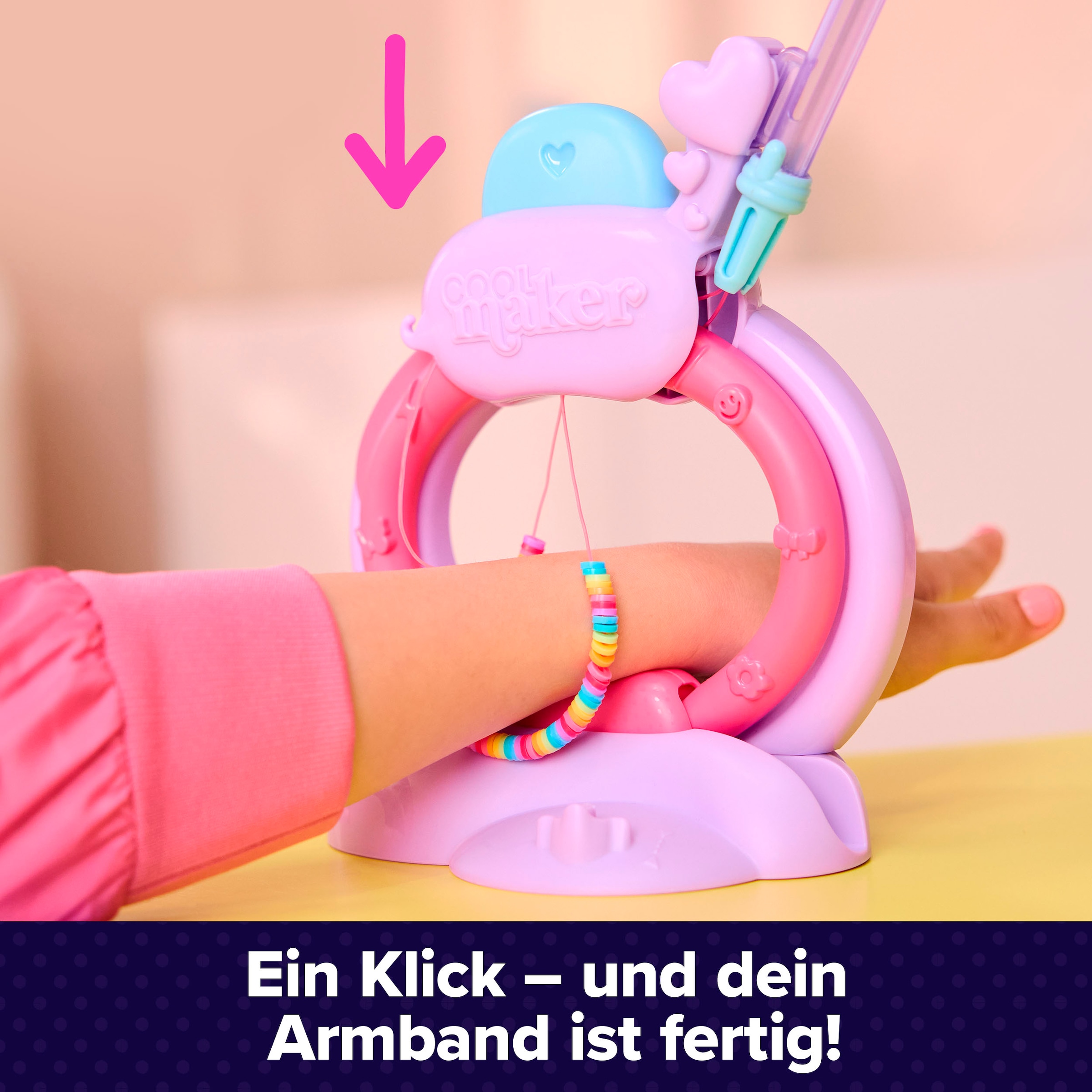 Spin Master Set créatif »Cool Maker Stack'd Heishi Armband Studio«