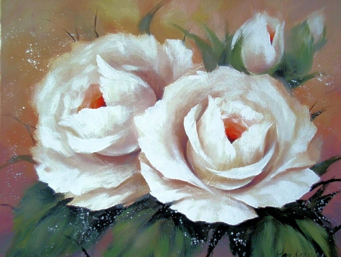 Image of DELAVITA Kunstdruck »O.KOSCHKINA / 4 Rosen«, (1 St.) bei Ackermann Versand Schweiz