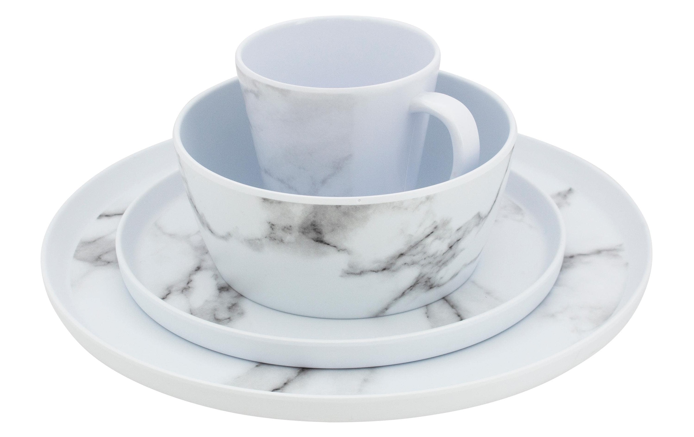 Eurotrail Geschirr-Set »Marble«