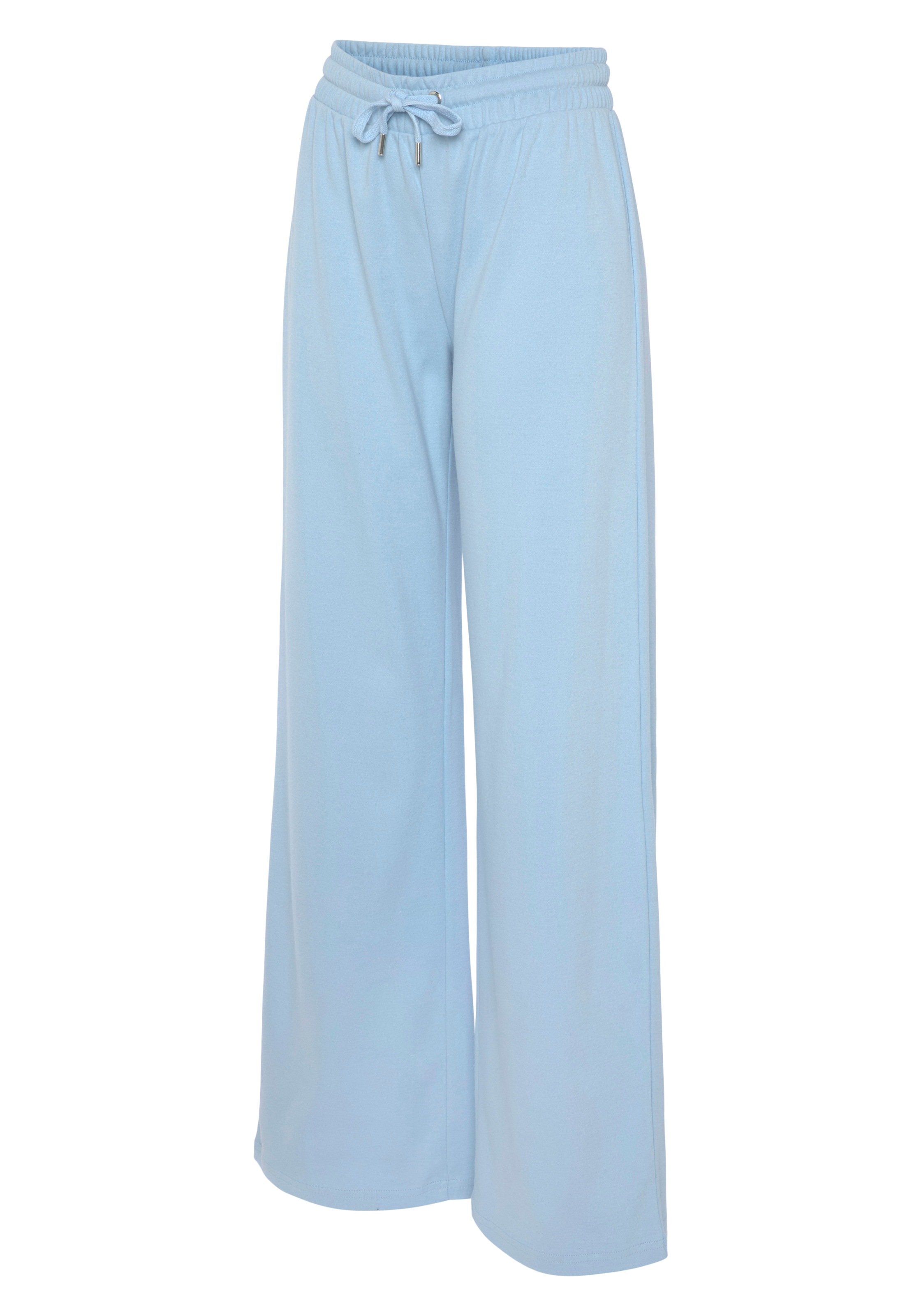 LASCANA Sweathose »-Loungehose«, mit ausgestelltem Bein, Loungewear