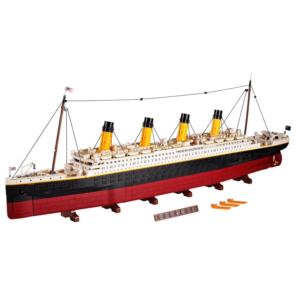 LEGO® Konstruktionsspielsteine »Creator Expert Titanic«, (9090 St.)