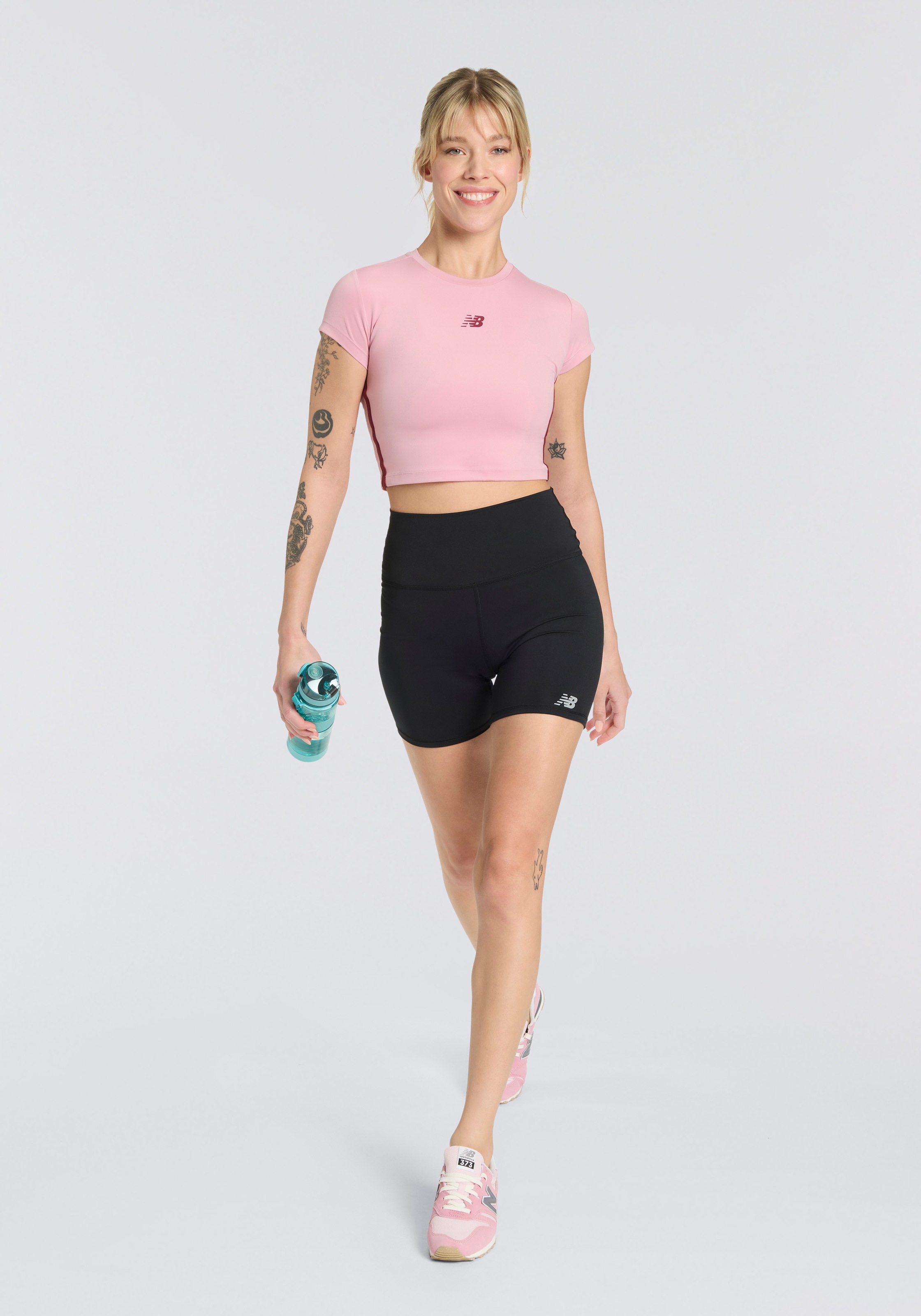 New Balance Laufshorts »NB HARMONY HIGH RISE SHORT 6«