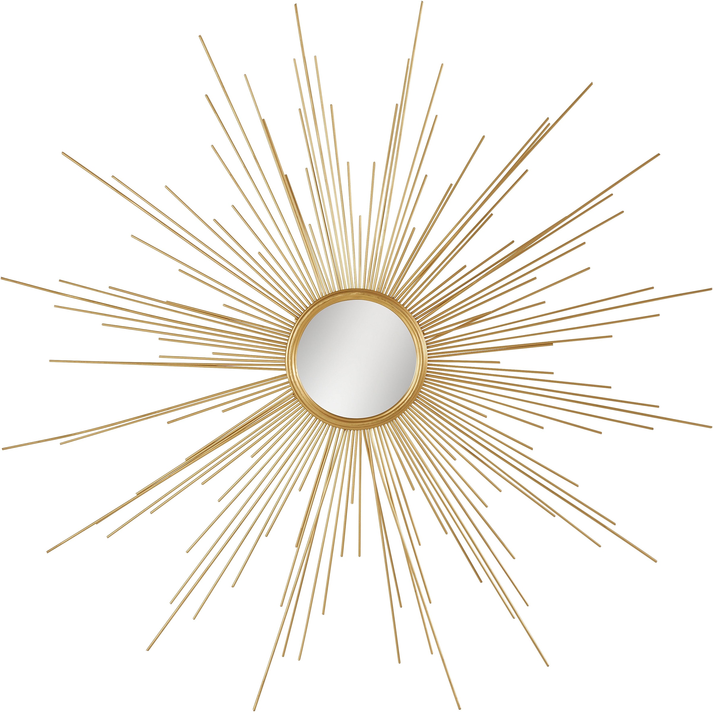 Leonique Dekospiegel cm, glamourös goldfarben«, Ø Metall, kaufen Wanddeko, »Sonne, rund, aus Wandspiegel, 104