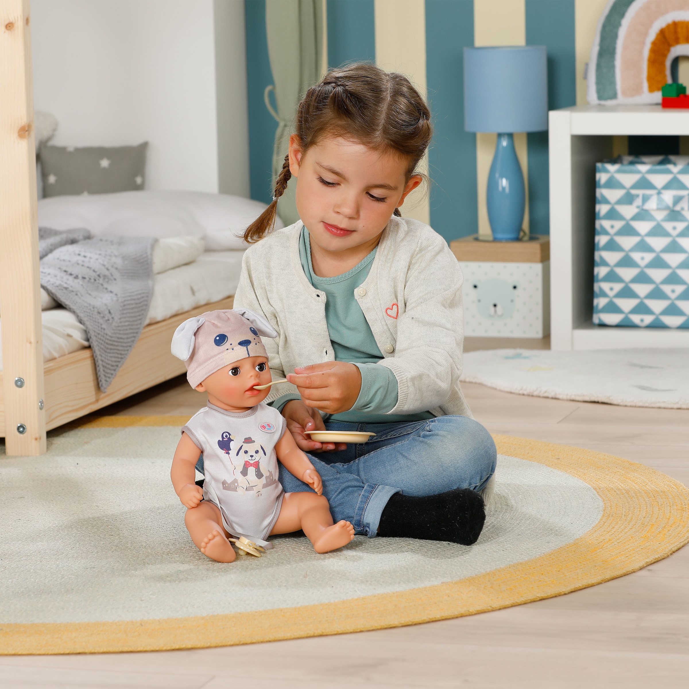 Baby Born Poupée bébé »Lukas, Hund, 36cm«