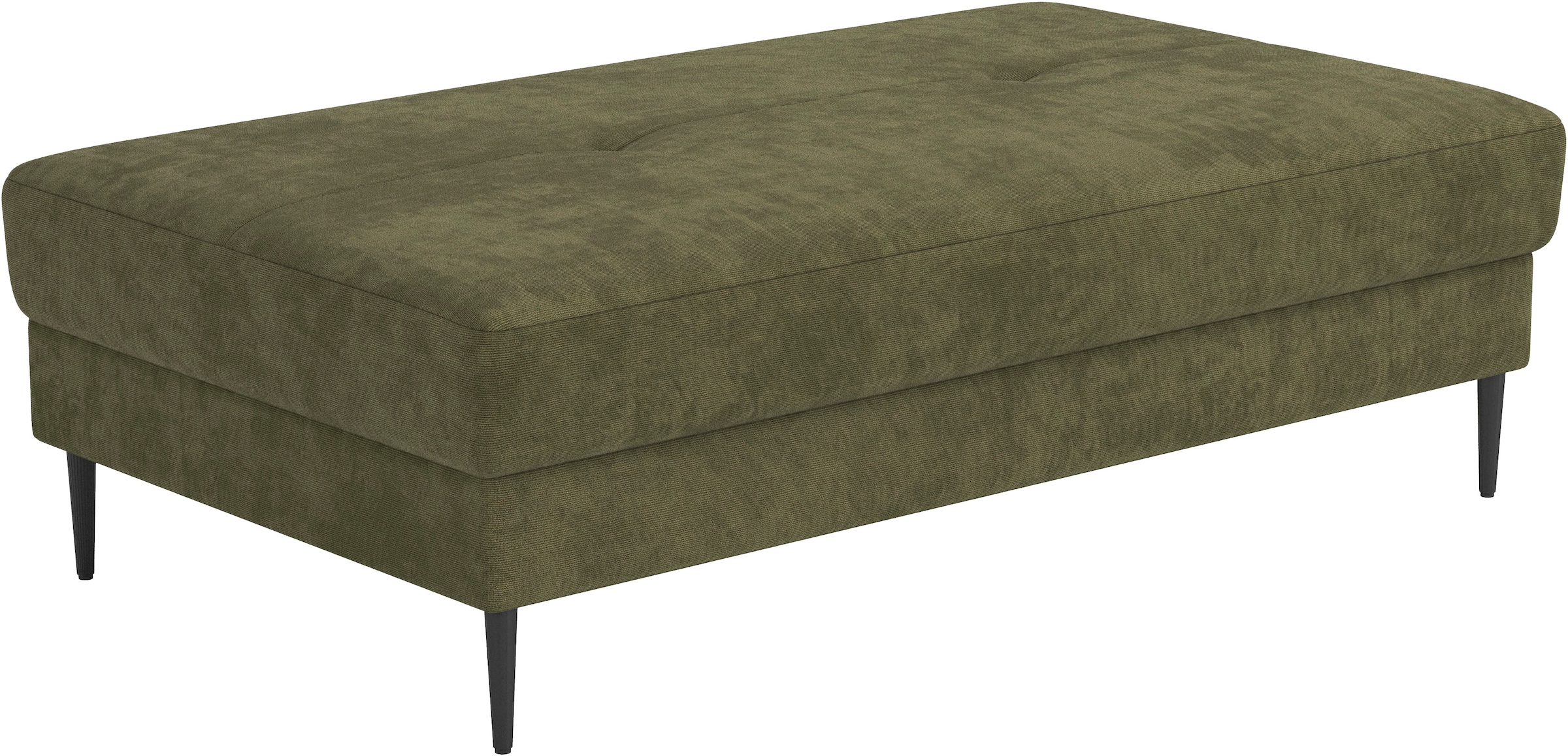 GOODproduct Tabouret »Summer B: 142cm, in Cord & Struktur erhältlich« pieds en métal noir