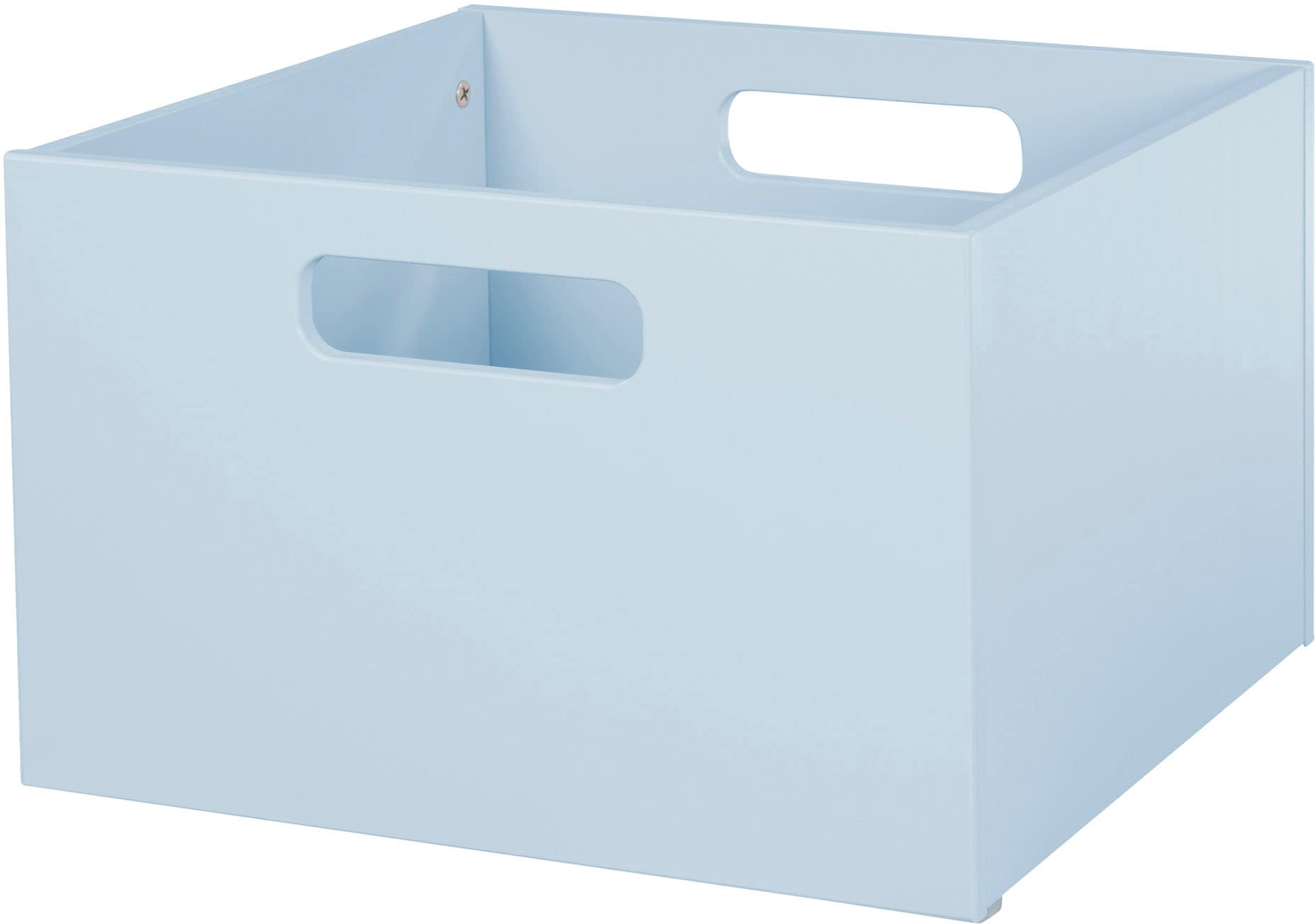 Aufbewahrungsbox »blau«, aus Holz; Organizer für Spielzeug