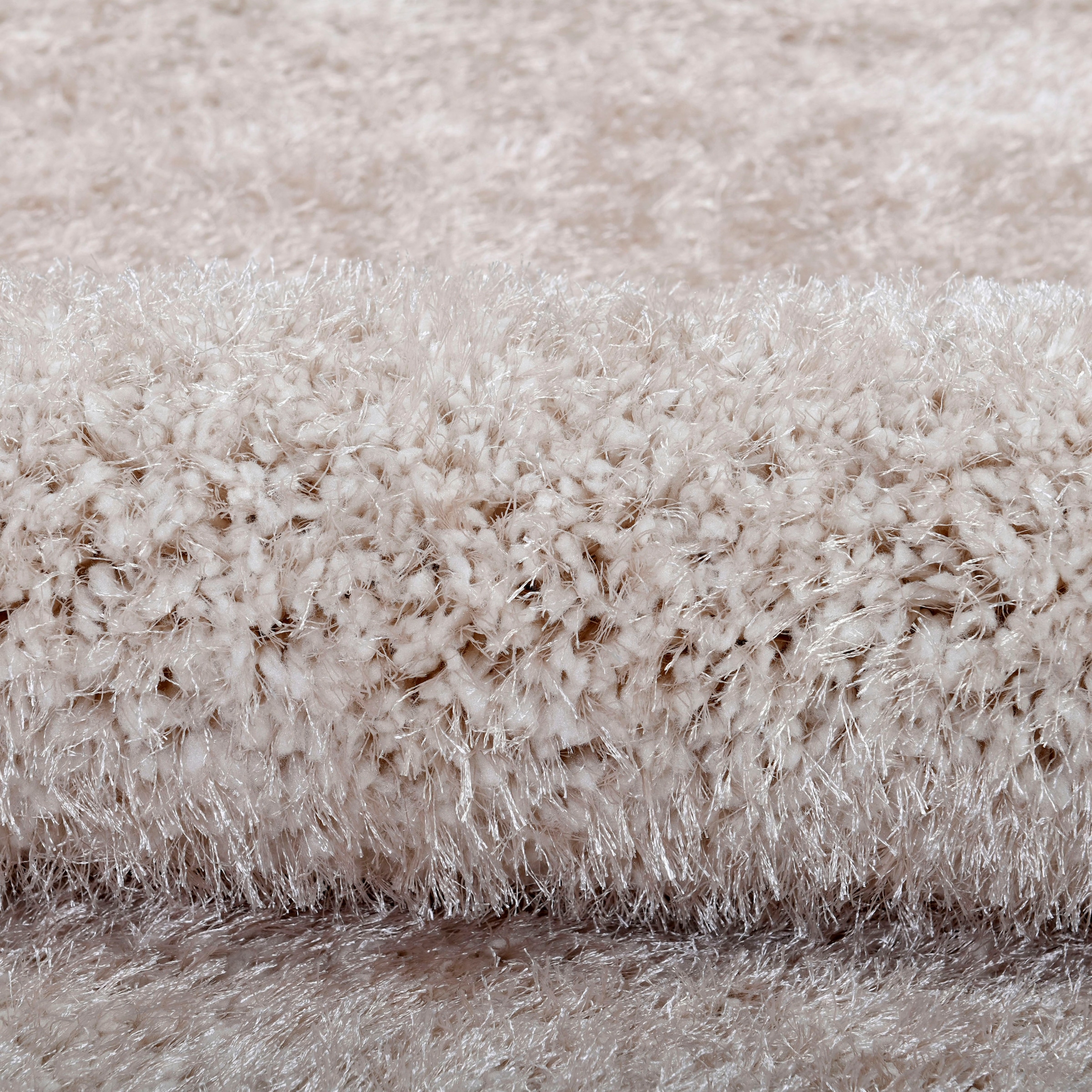 my home Hochflor-Teppich »Malin«, rechteckig, 43 mm Höhe, Shaggy in Uni-Farben, einfarbig, leicht glänzend, besonders weich