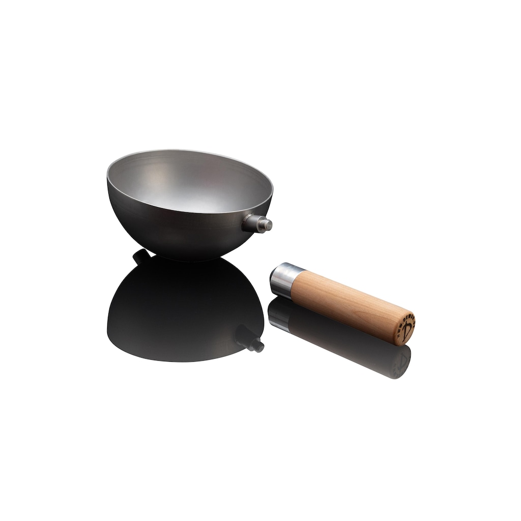 Raclette »Wok Double-Set Black Edition«, 4 St. Raclettepfännchen, - W