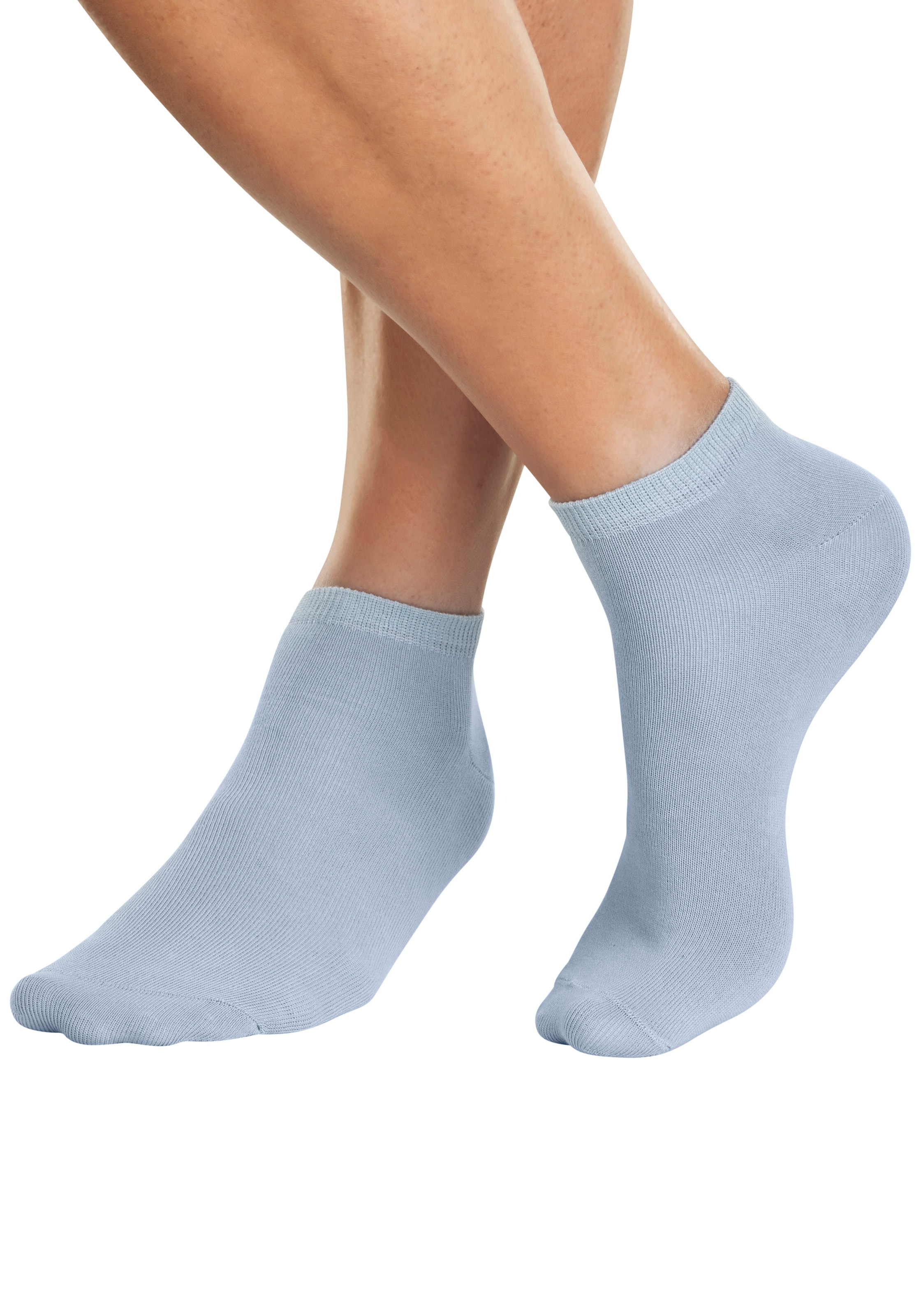 H.I.S Chaussettes de baskets Paquet, 7 Couple tlg. verschiedene Farben in einer Packung