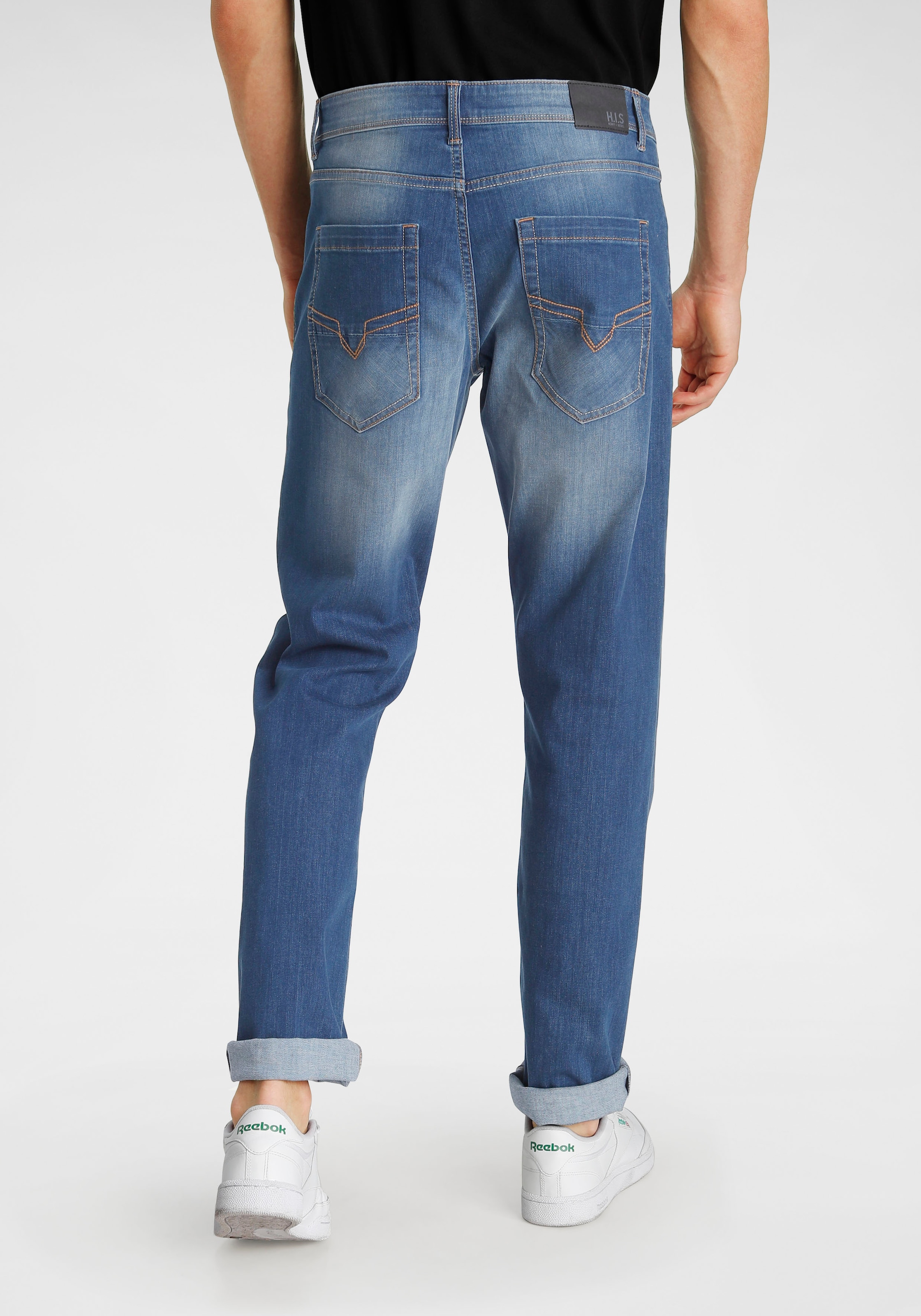 H.I.S Comfort-fit-Jeans »ANTIN«, Ökologische, wassersparende Produktion durch Ozon Wash