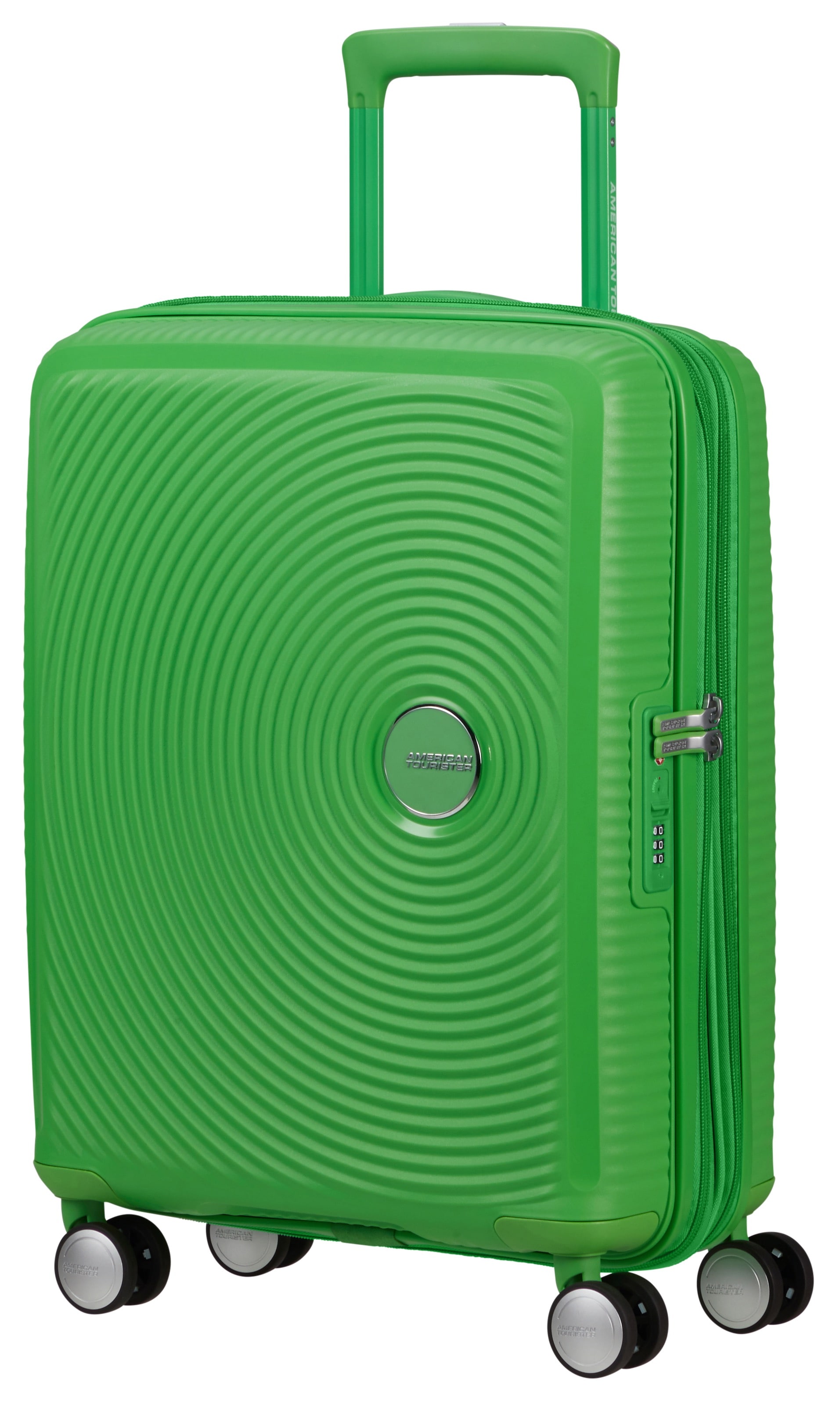 American Tourister® Hartschalen-Trolley »SOUNDBOX 55«, 4 St. Rollen, Koffer Reisegepäck Handgepäck-Koffer TSA-Zahlenschloss