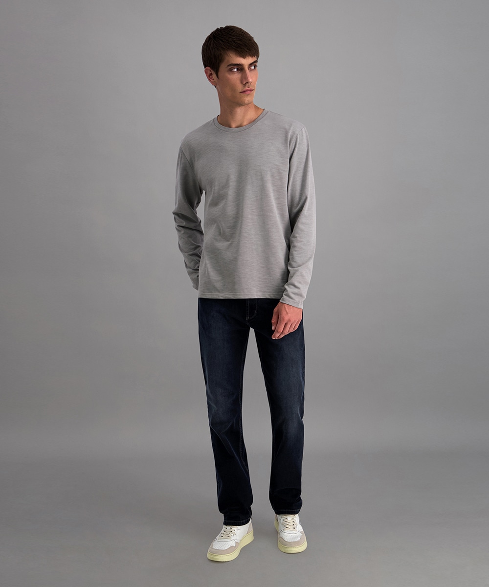 Pioneer Authentic Jeans Langarmshirt in normale Passform