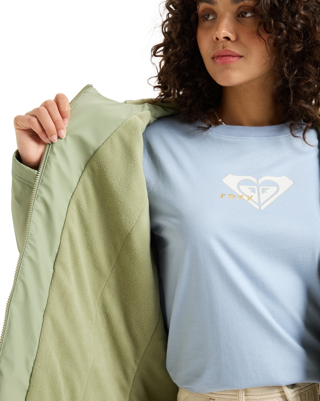 Roxy Veste tous temps »Rain Road Polar Zip«