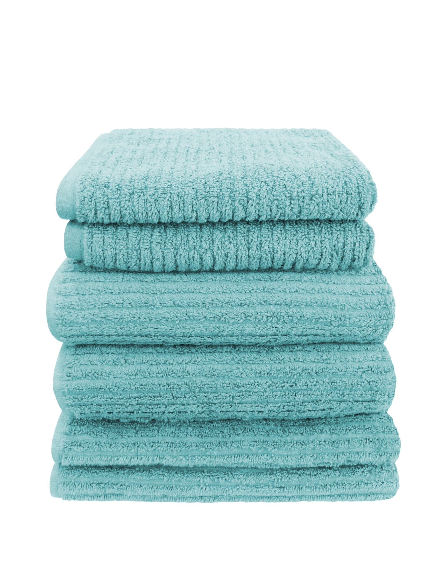HOME FASHION Handtuch Set »Rippfrottier UNI«, 6 tlg., Frottier jetzt kaufen | Badetücher