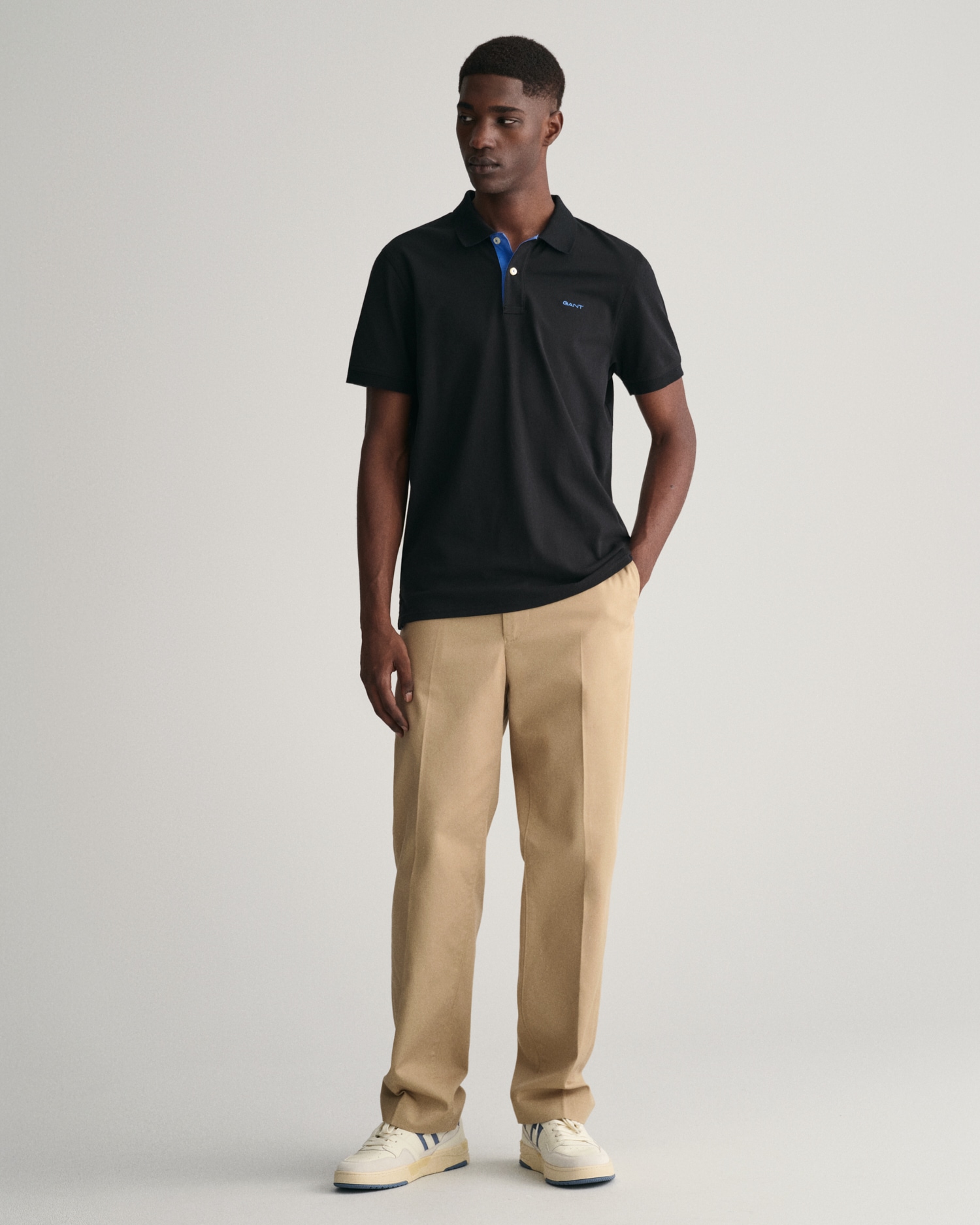 Gant Poloshirt »REG CONTRAST PIQUE SS RUGGER«, mit kontrastfarbenen Einsätzen