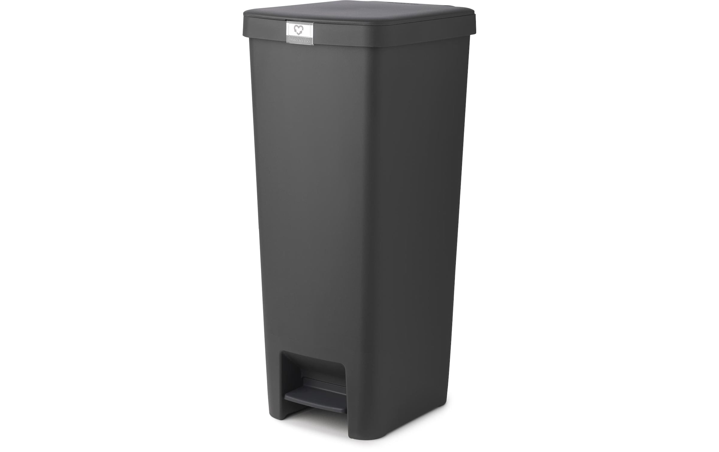 Brabantia Mülleimer »StepUp 40 l, Dunkelgrau« 1 Behälter