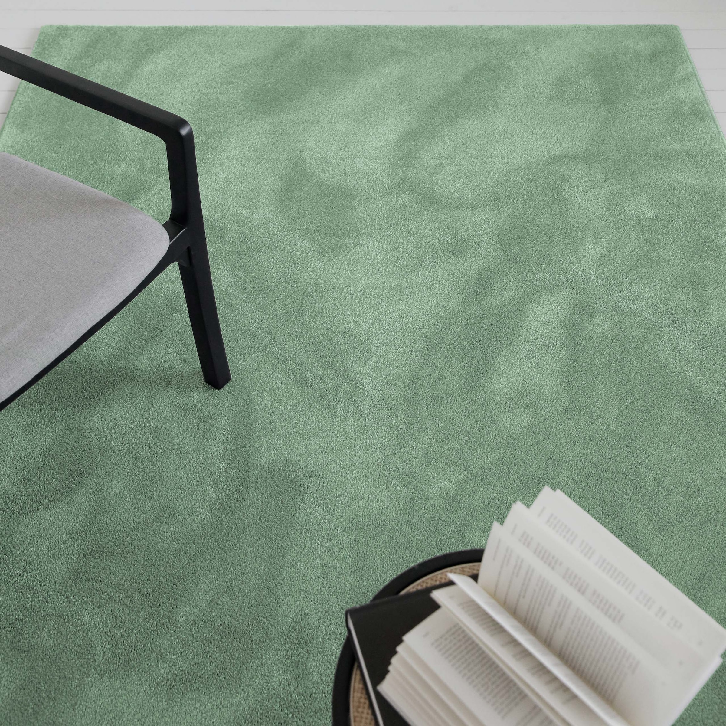 GOODproduct Tapis »Lisbea« Rectangulaire 17 mm Höhe moderner dichter weicher Kurzflorteppich, Wohnzimmer, Schlafzimmer