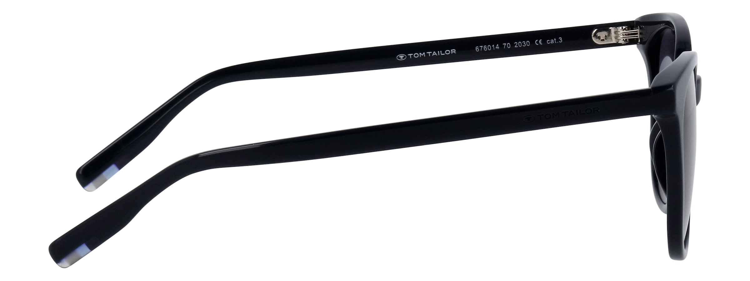 TOM TAILOR Lunettes de soleil »Modell 676014« Form Feminin, Logoschriftzug auf Bügel, Kunststofffassung