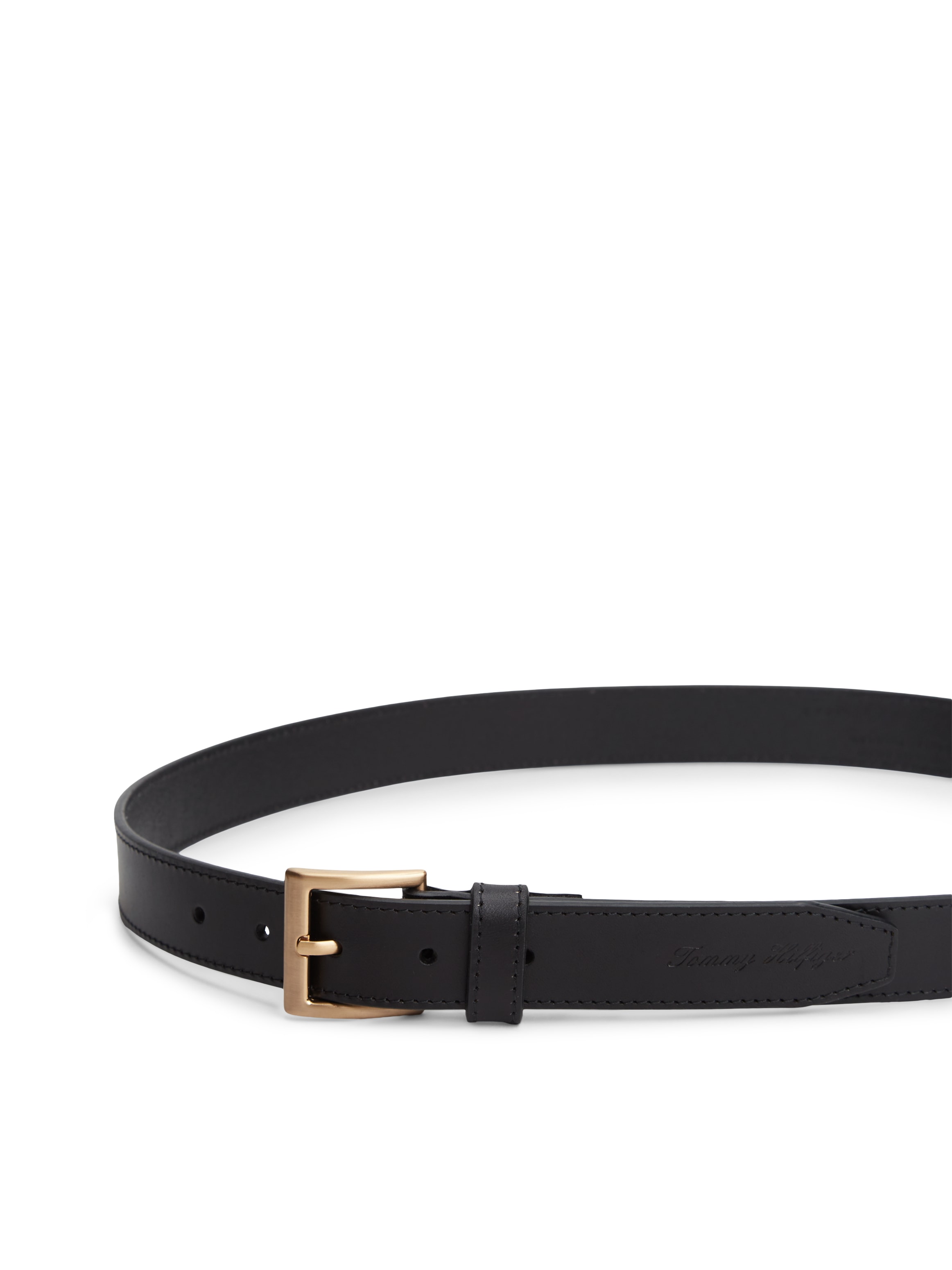 Tommy Hilfiger Ceinture en cuir »TH SOHO 3.0 cm breit«