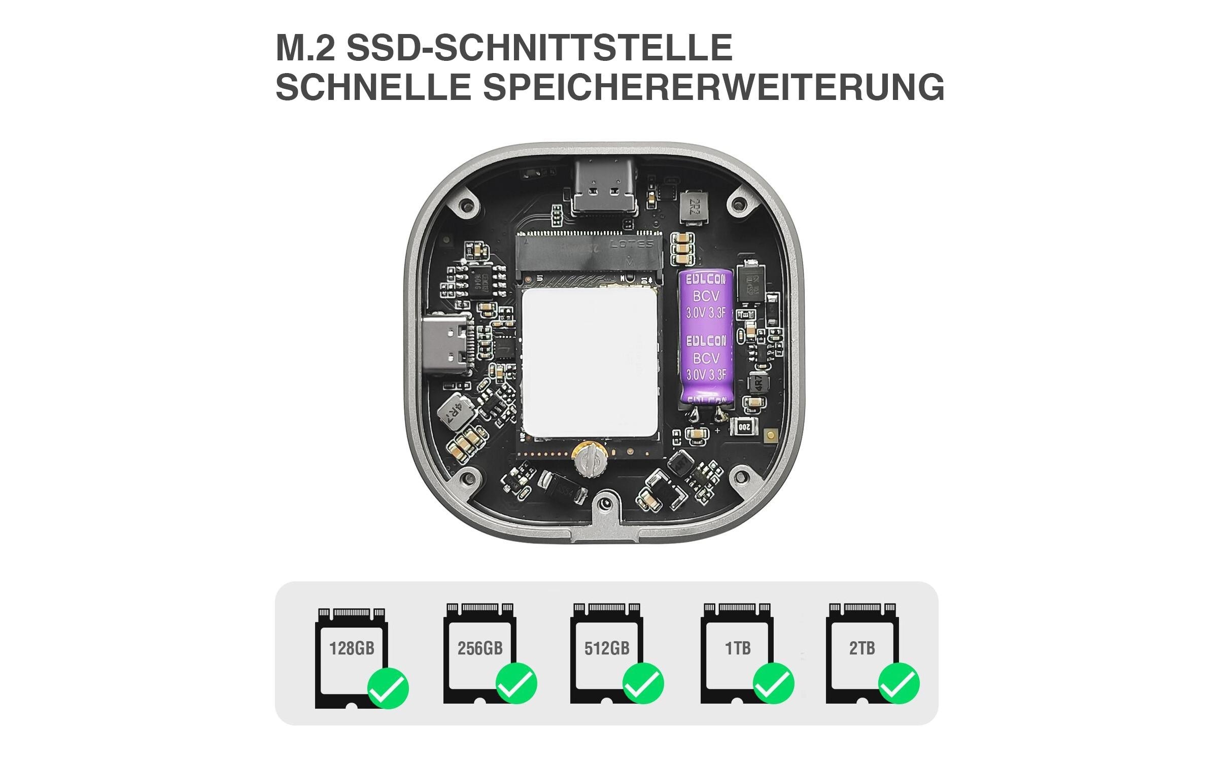 4smarts Magnet »Kickstand MagSafe-kompatibel grau«