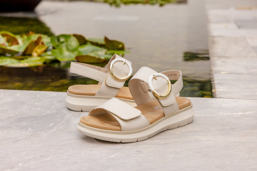 Remonte Sandale à lanières  , Sandale, Bequemschuh, Sommerschuh mit praktischen Klettverschlüssen