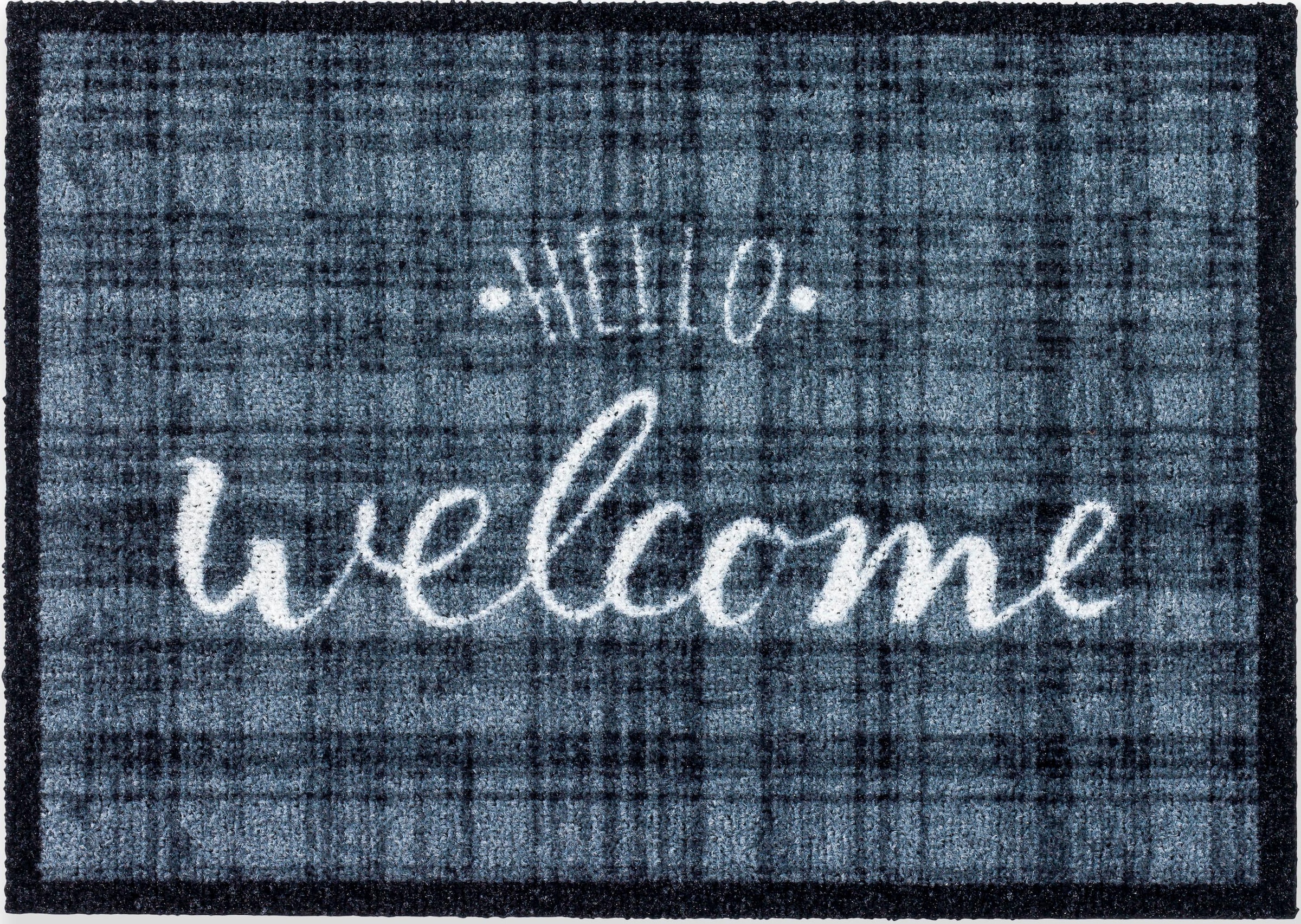 Image of ASTRA Fussmatte »Deco Brush 1630, Welcome«, rechteckig, 7 mm Höhe, Schmutzfangmatte, mit Spruch, In -und Outdoor geeignet bei Ackermann Versand Schweiz