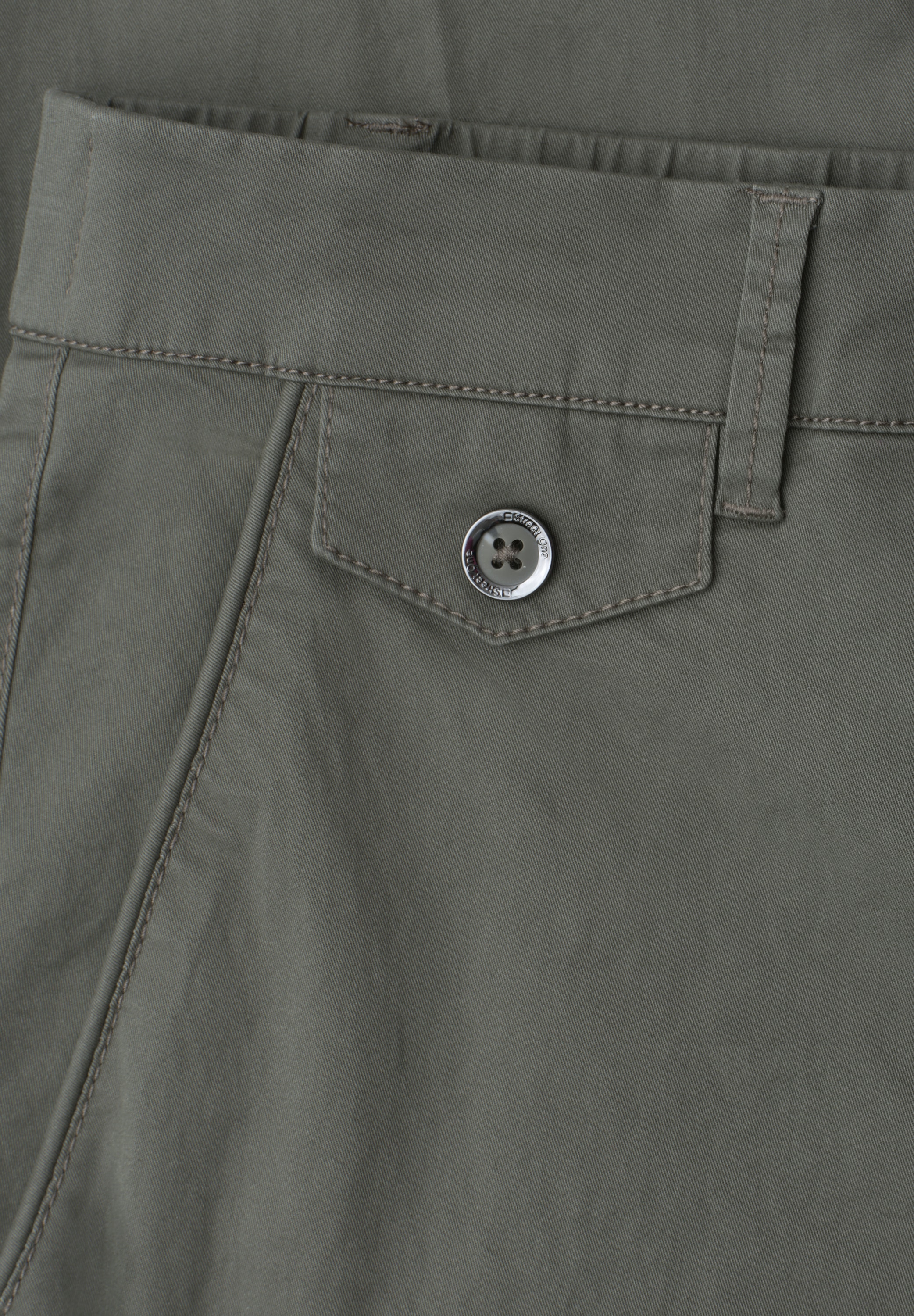 STREET ONE Chinos  en tissu sergé