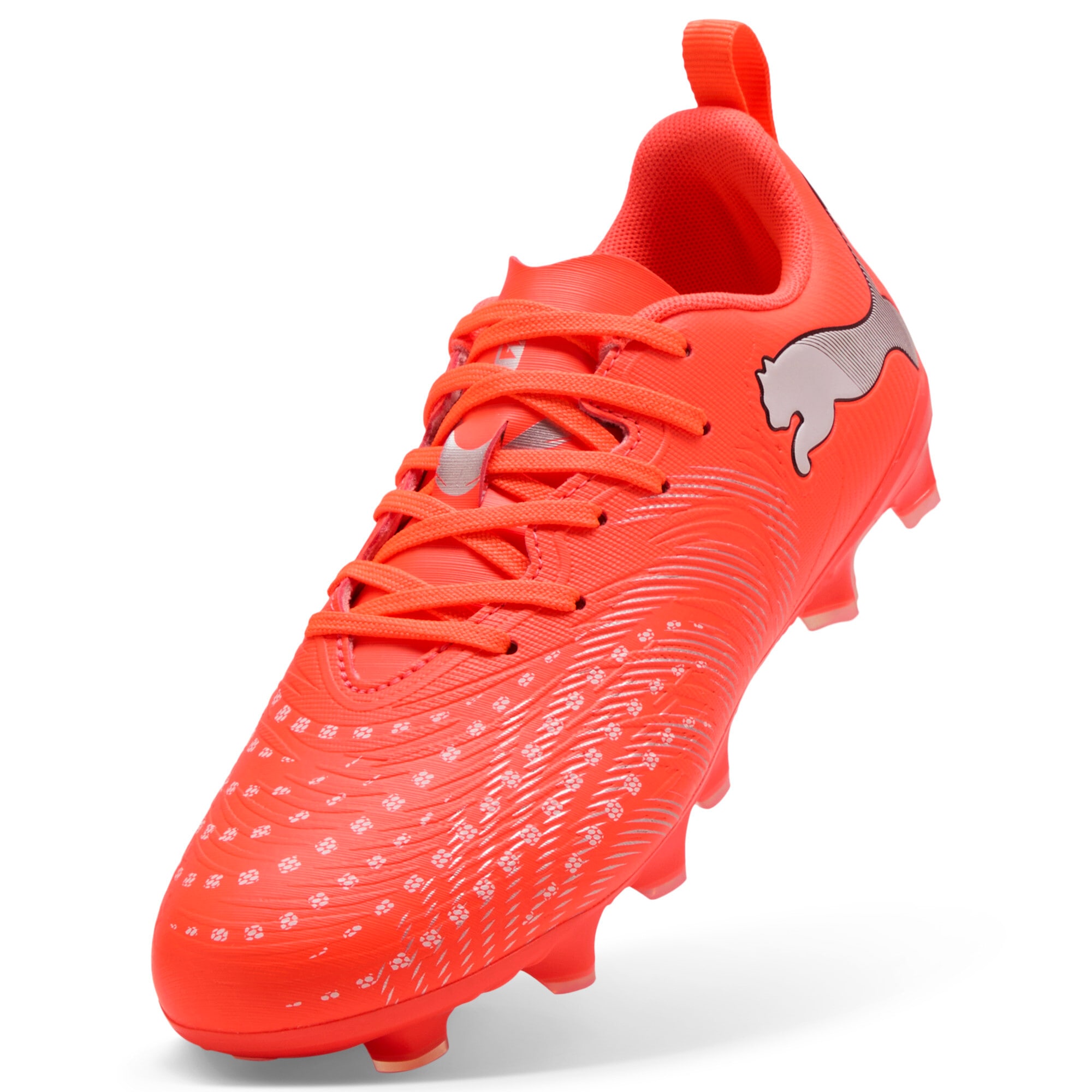 PUMA Chaussure de football »FUTURE 9 PLAY FG/AG JR«  für Rasenplätze, mit Schnürung, innen aus Textil