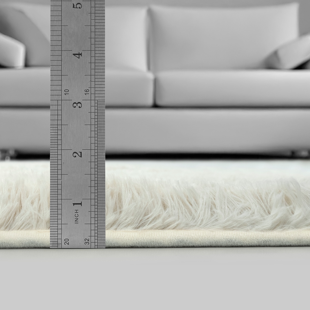the carpet Teppich »Soft Shaggy«, rechteckig, 35 mm Höhe, Flauschiger Hochflor Teppich, Wohnzimmer, Anti-Rutsch Unterseite