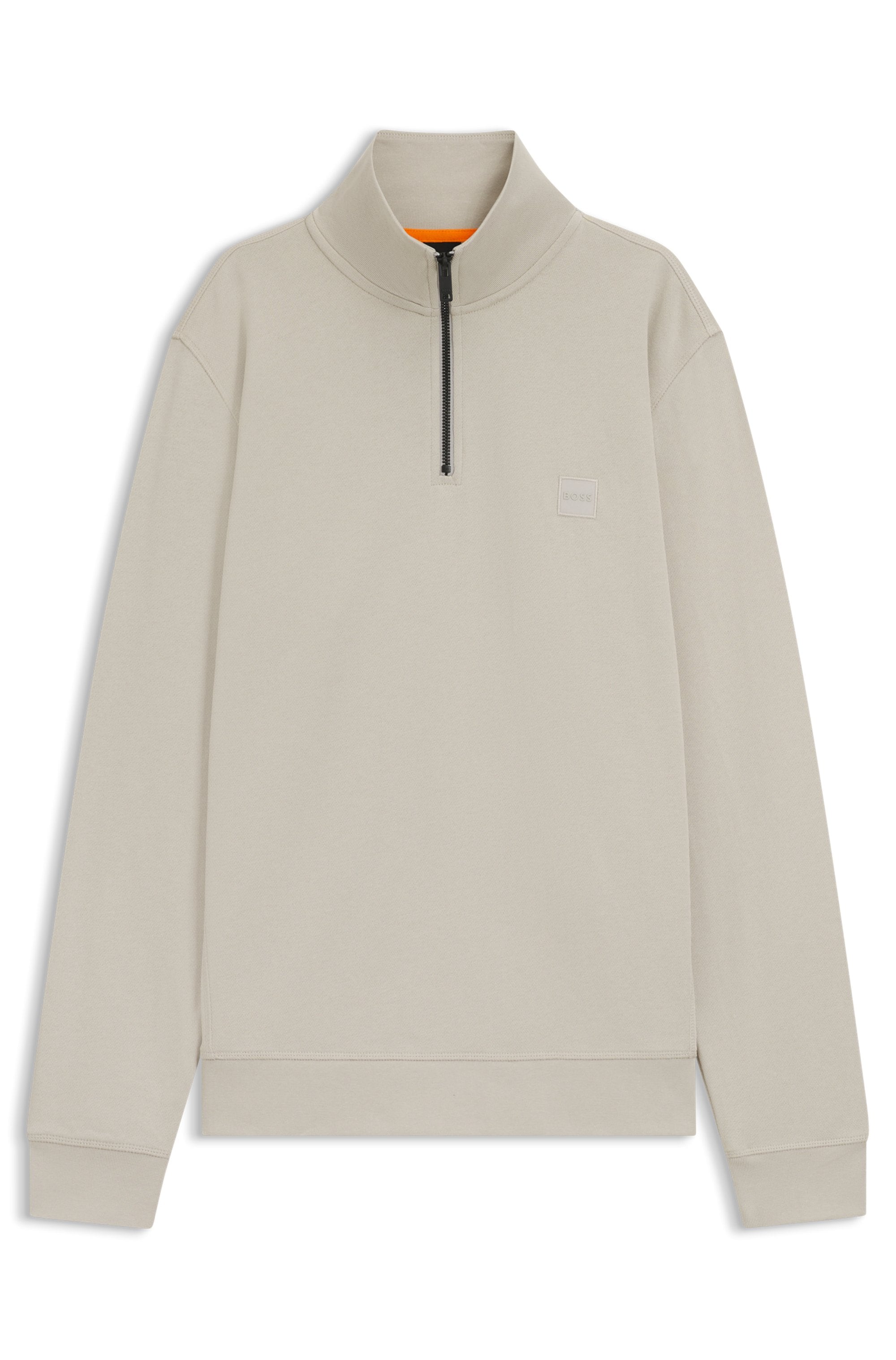 BOSS ORANGE Sweatshirt »Zetrust«, 1 Stk. mit Reissverschluss am Kragen
