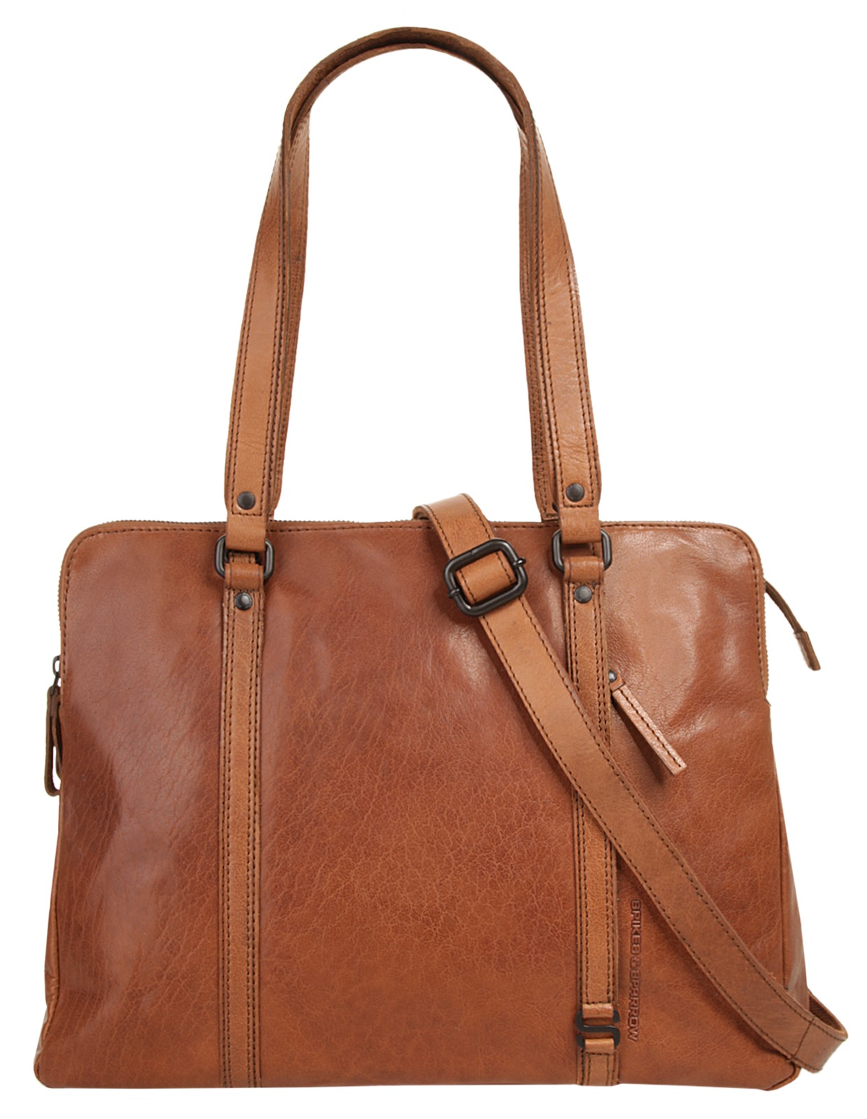 Image of Spikes & Sparrow Shopper »LAPTOP SHOULDERBAG«, (1 tlg.), echt Leder bei Ackermann Versand Schweiz