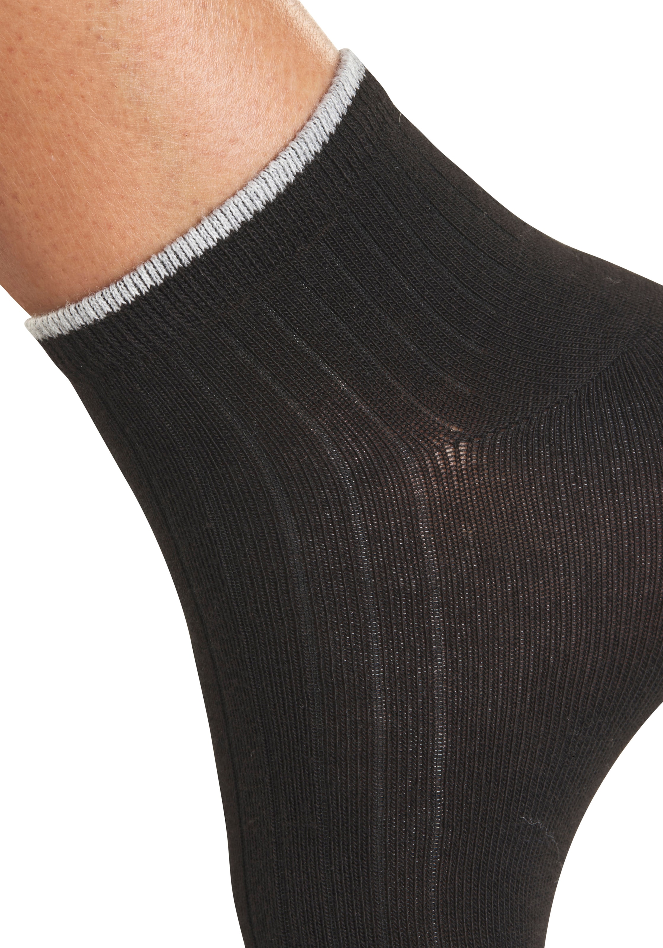 H.I.S Chaussettes courtes Paquet, 7 Couple tlg. in schöner Farbpackung