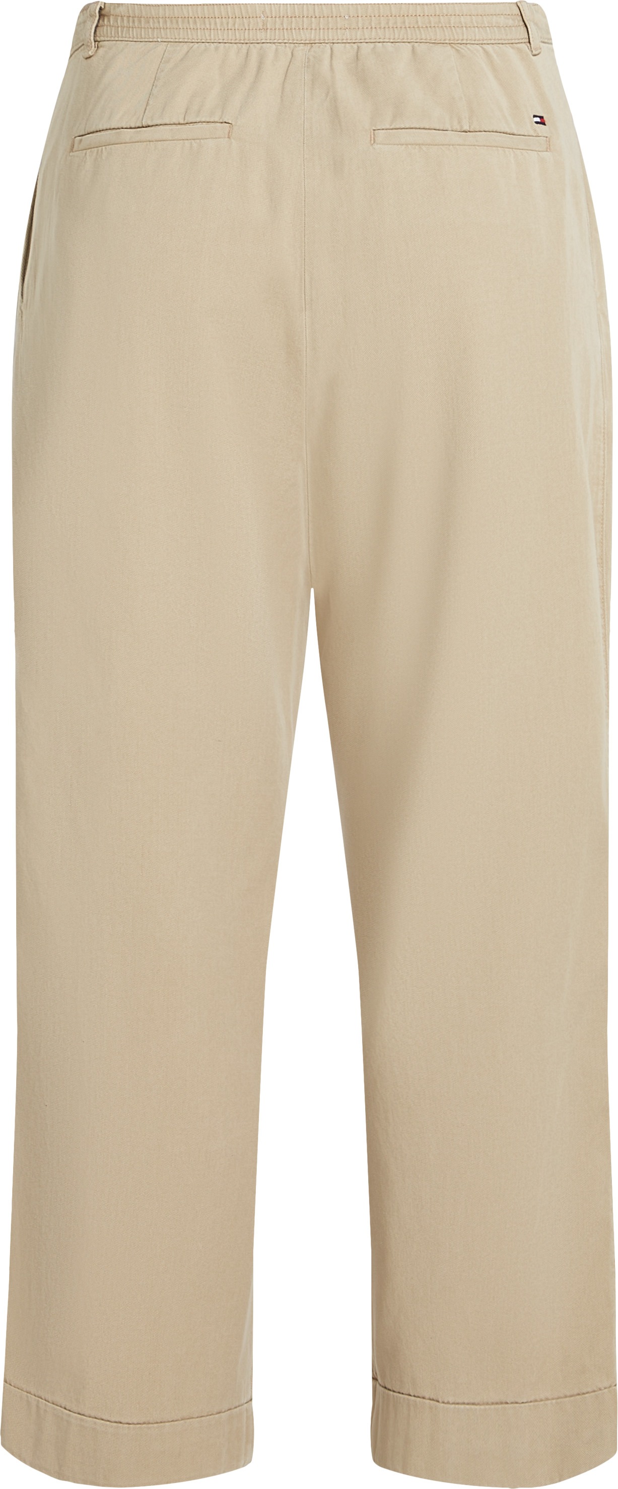Tommy Hilfiger Chinohose »CO TENCEL RLXD STR PULL ON CHINO«, mit Logostickerei
