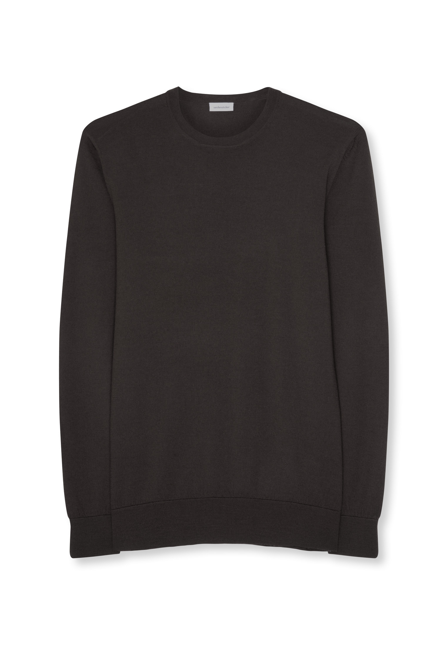 seidensticker Pull-over »Schwarze Rose« col rond uni 1/1