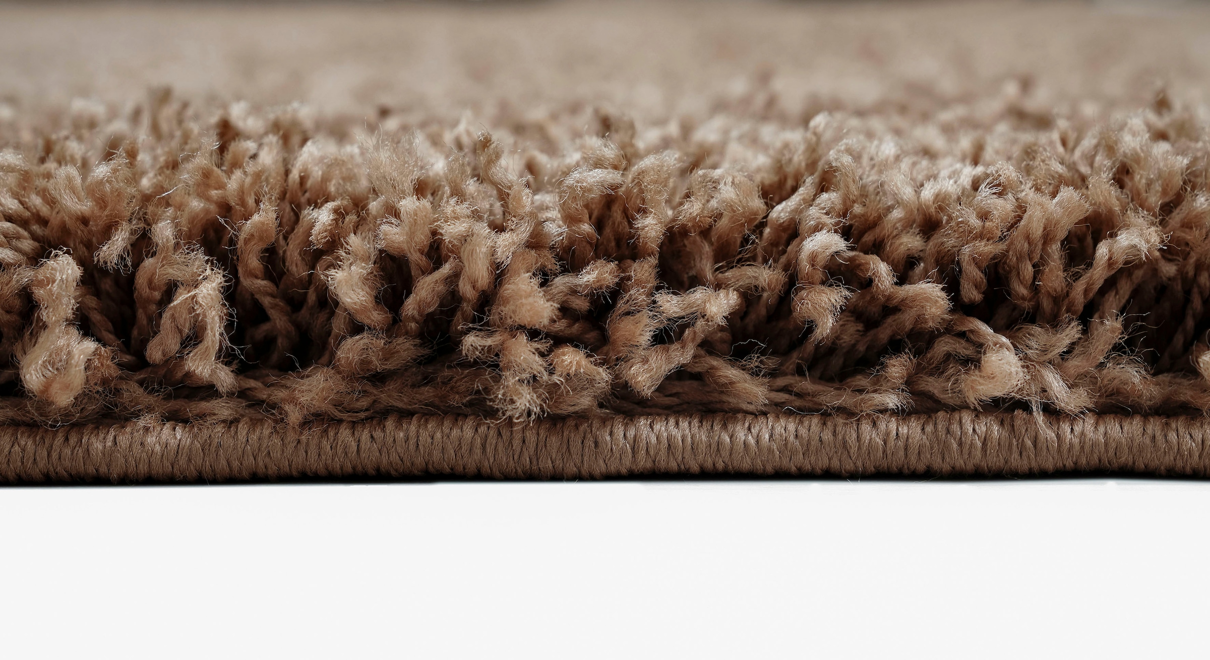 Bruno Banani Läufer »Shaggy Soft«, rechteckig, 30 mm Höhe, Läufer, Brücke, gewebt, Uni-Farben, besonders weich