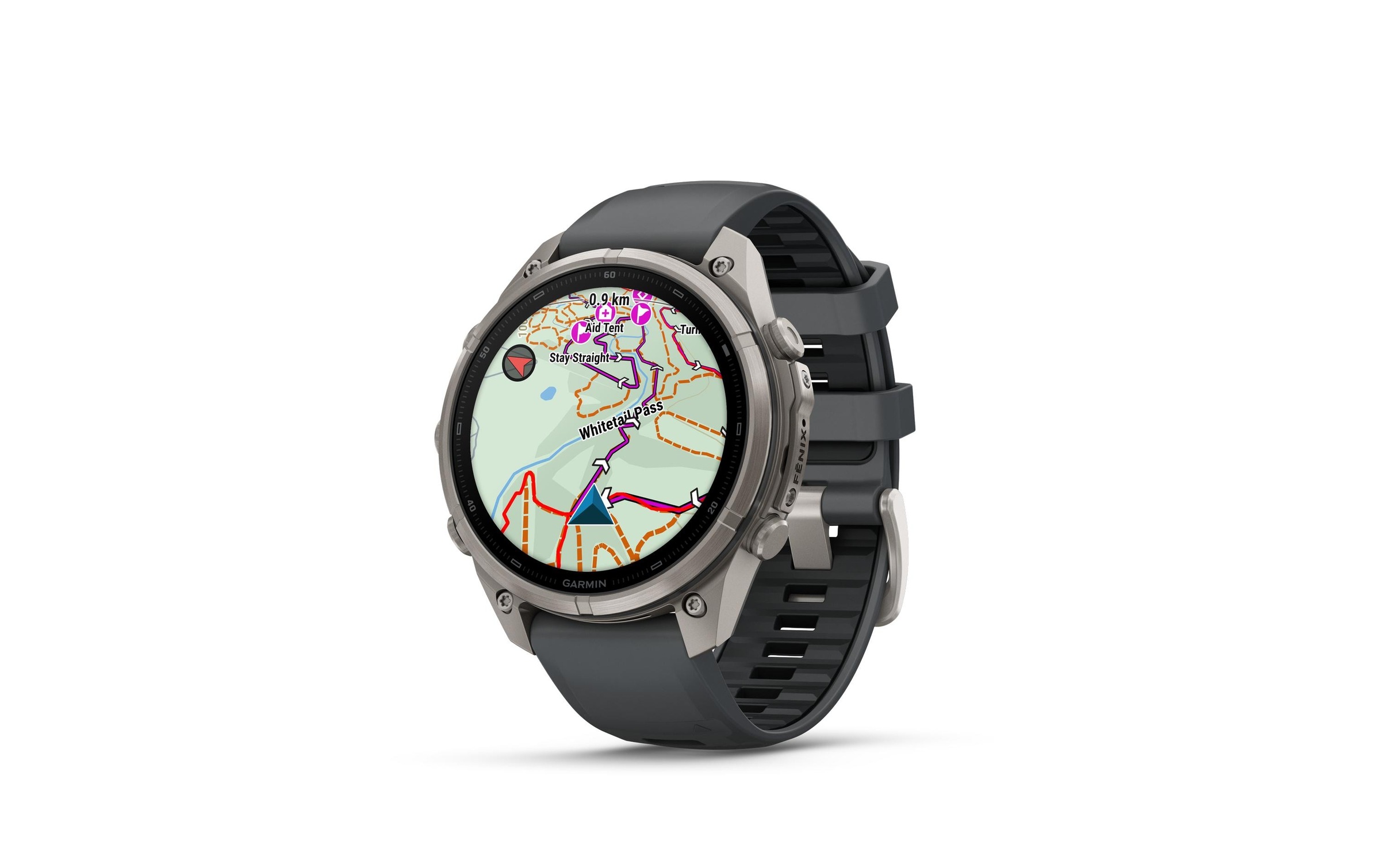 Image of Garmin Smartwatch "Fenix 9 Pro inReach 51 mm AMOLED Titan"