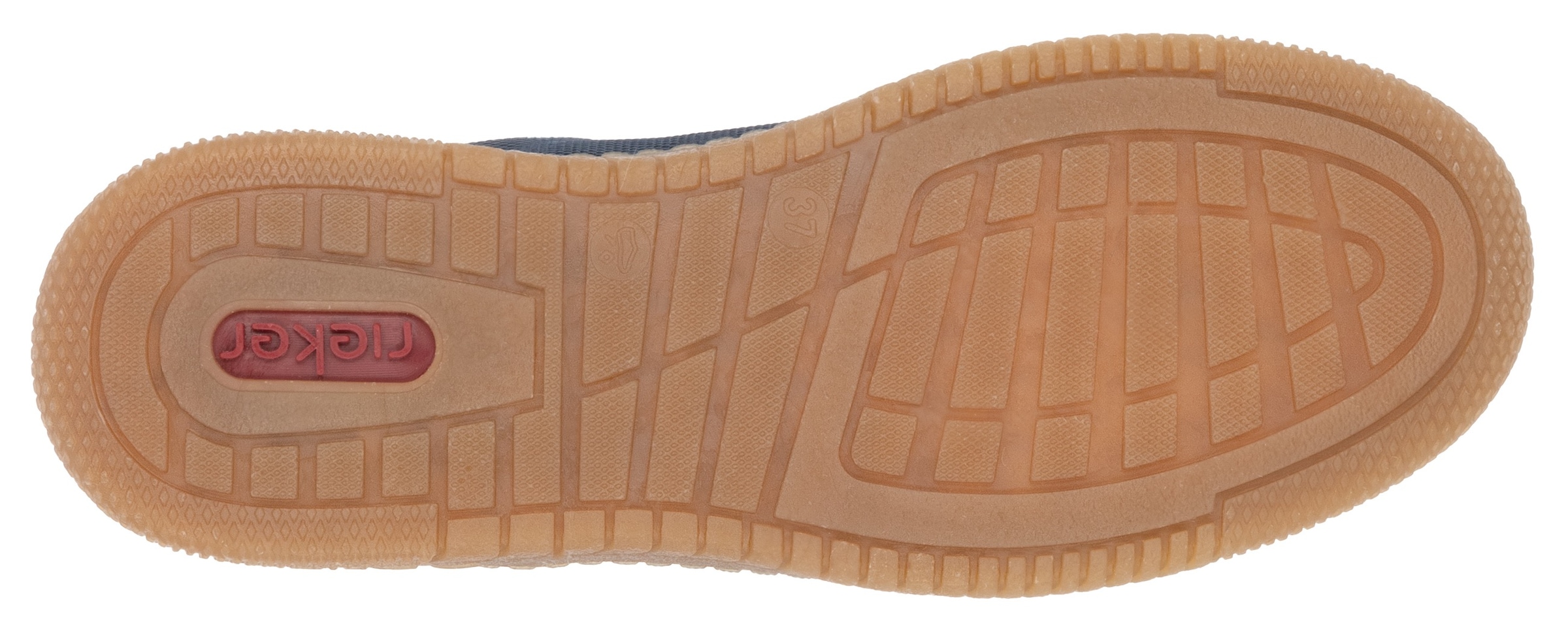 RIEKER Sport Plateausneaker, Freizeitschuh, Halbschuh, Schnürschuh in veganer Verarbeitung