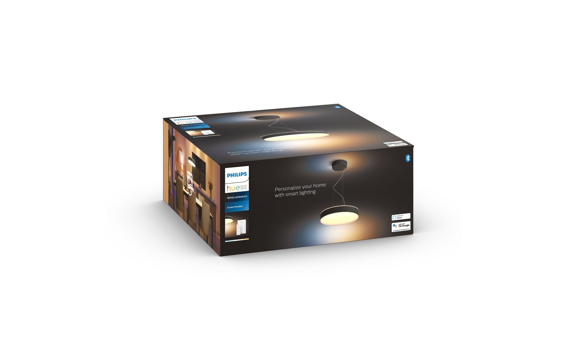Philips Hue Pendelleuchte »Philips Hue Pendelleuchte White« Kaltweiss Neutralweiss Warmweiss