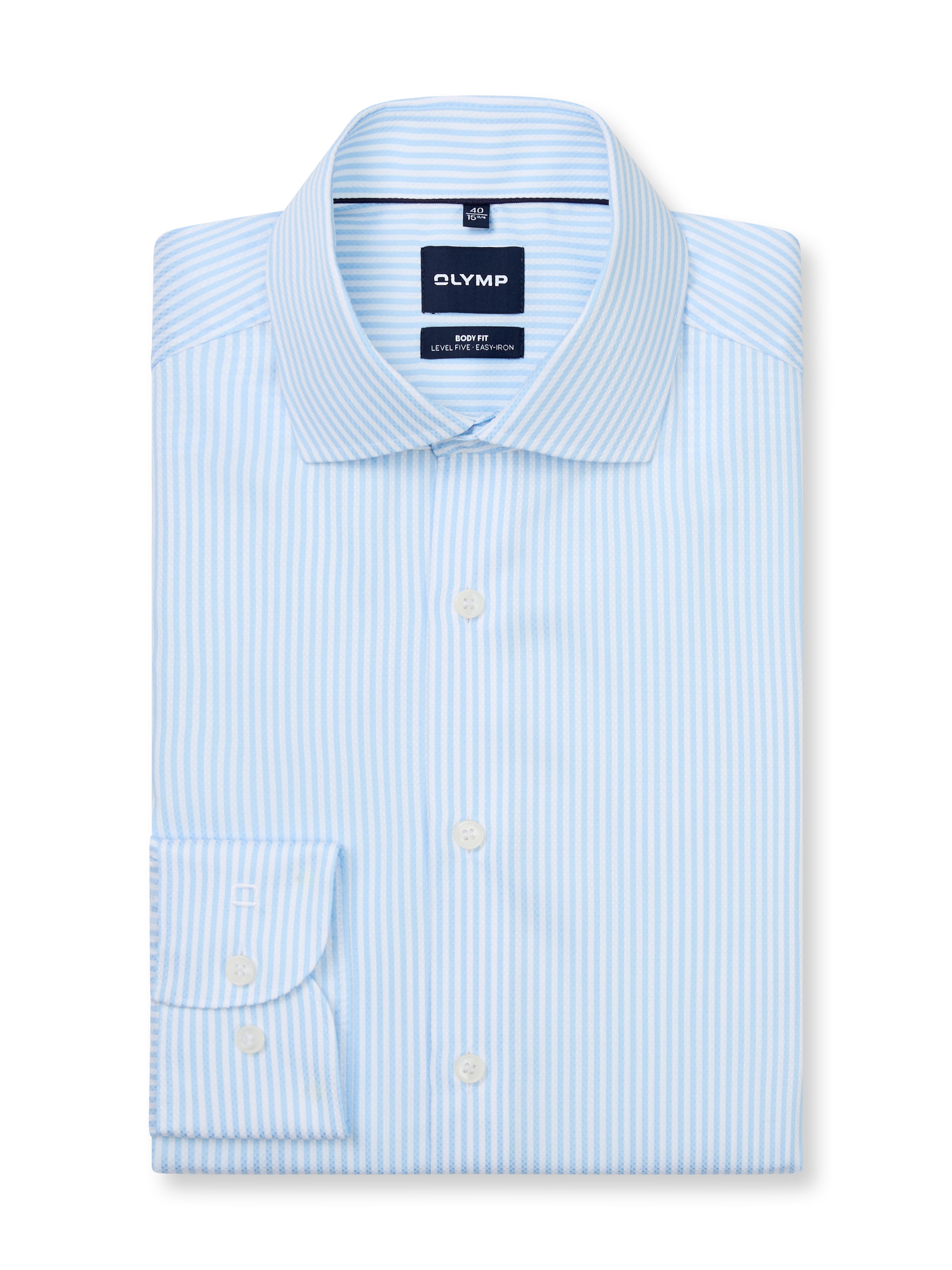 OLYMP Chemise d'affaires »Level Five body fit« à rayures tendance