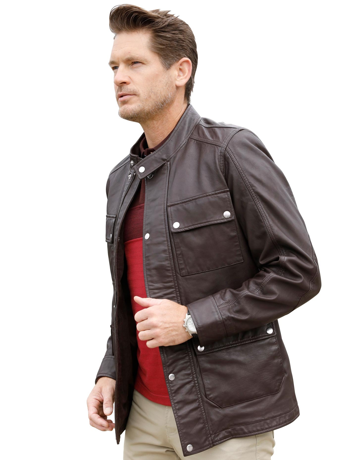 Image of Marco Donati Lederjacke bei Ackermann Versand Schweiz