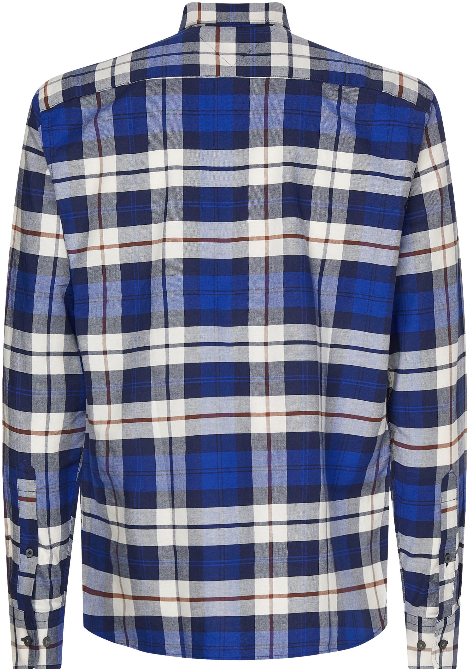 Tommy Hilfiger Langarmhemd »OXFORD BLACKWATCH RF SHIRT«, mit Button-down-Kragen