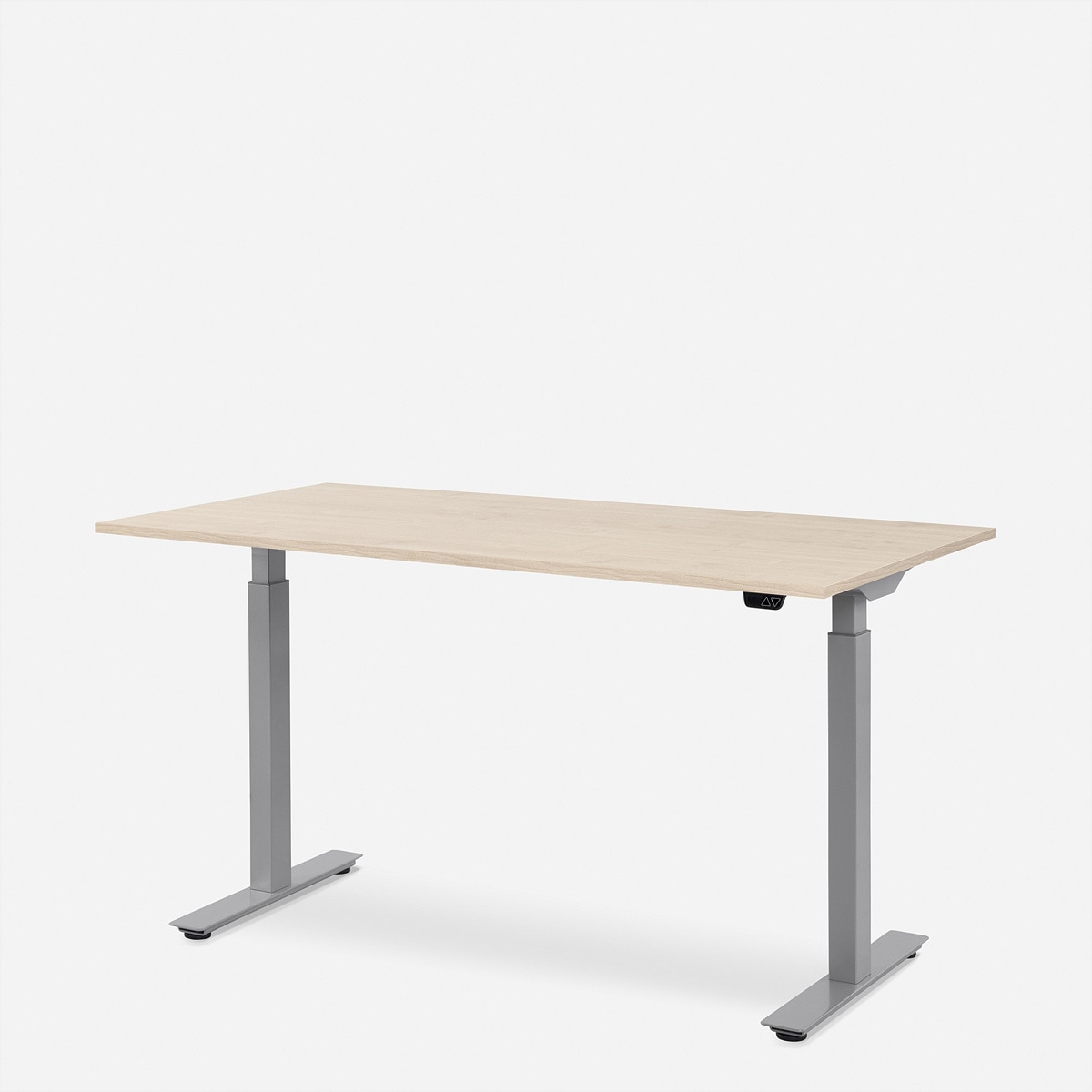 Schreibtische »WRK21 Schreibtisch Smart 180 x 80 cm, Höhenverstellbar, Mandal Ahorn / Grau«