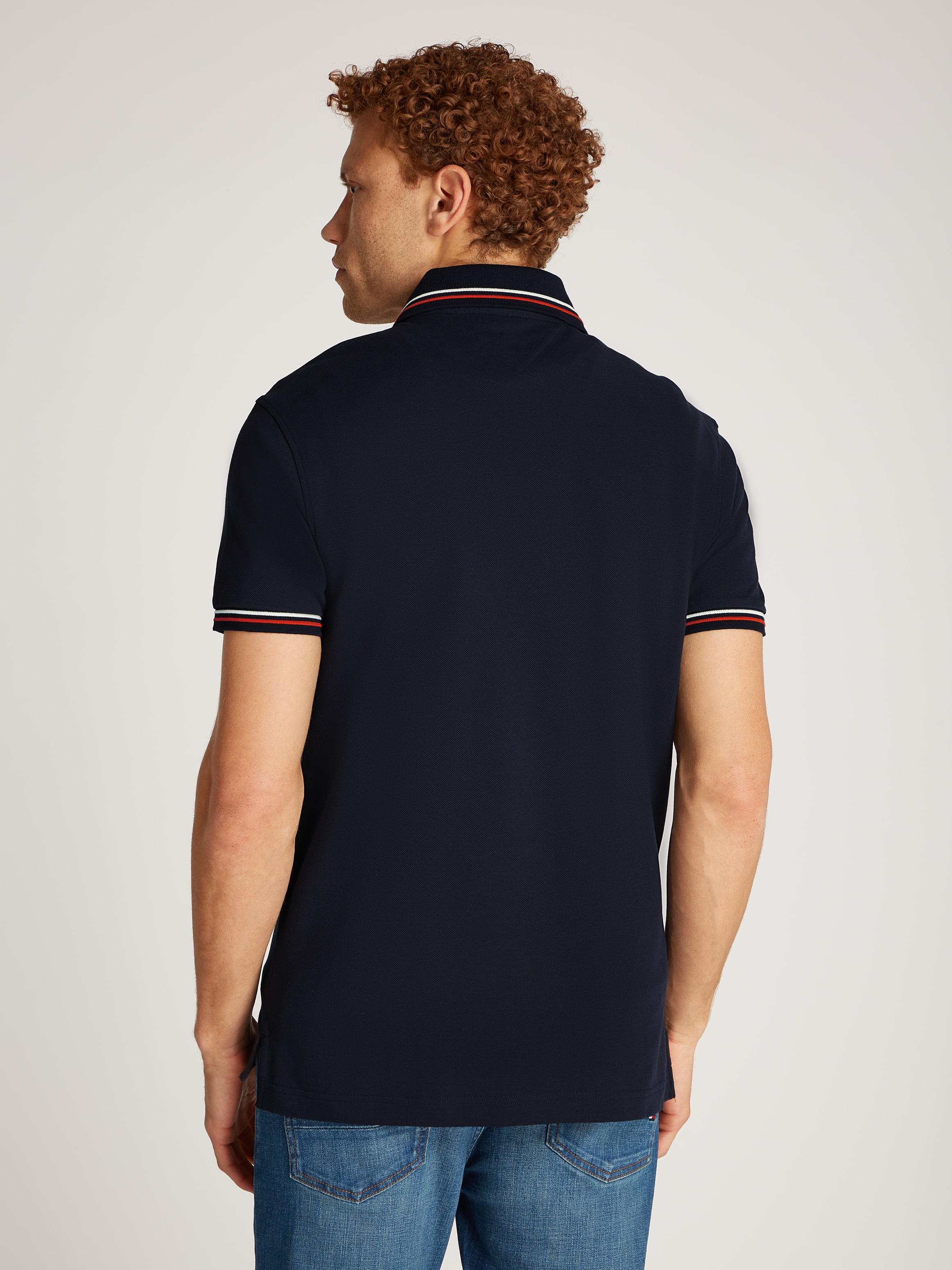 Tommy Hilfiger Poloshirt »TIPPED SLIM FIT POLO«, mit Kontrast-Details