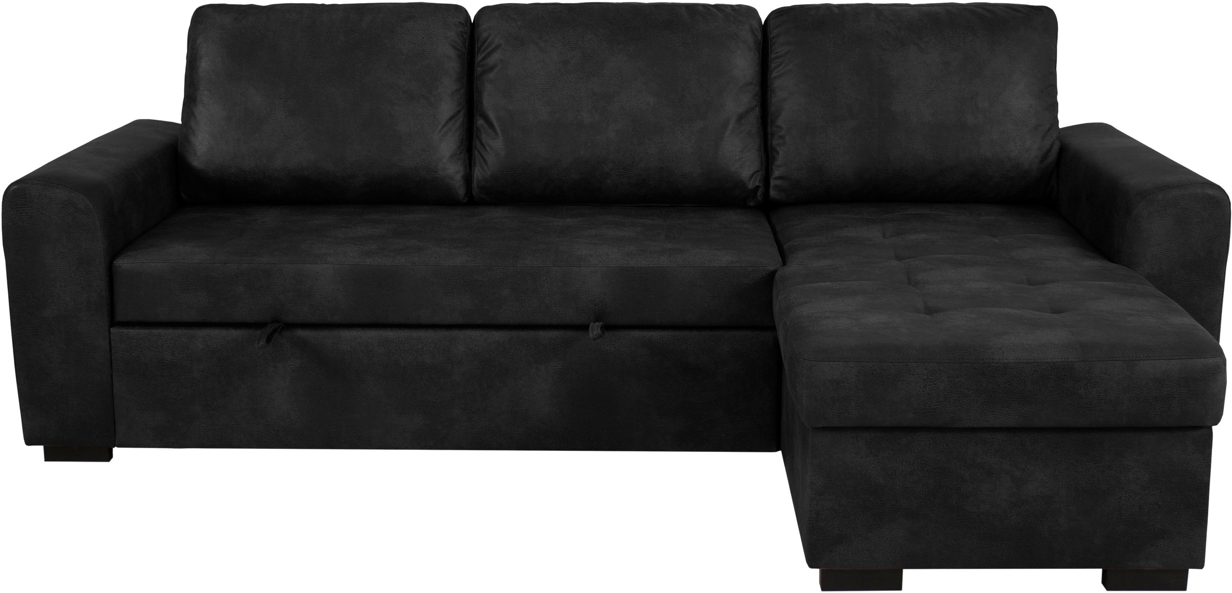 OTTO home Ecksofa "Poll L-Form, B: 245 cm" mit Schlaffunktion & Bettkasten
