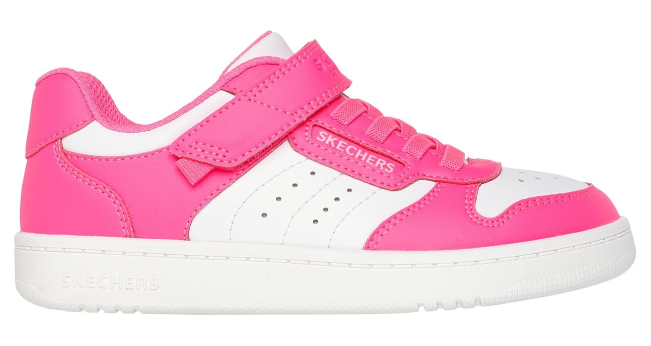 Skechers Sneaker »QUICK STREET«  Retro Sneaker mit Klettverschluss, Grössenschablone zum Download