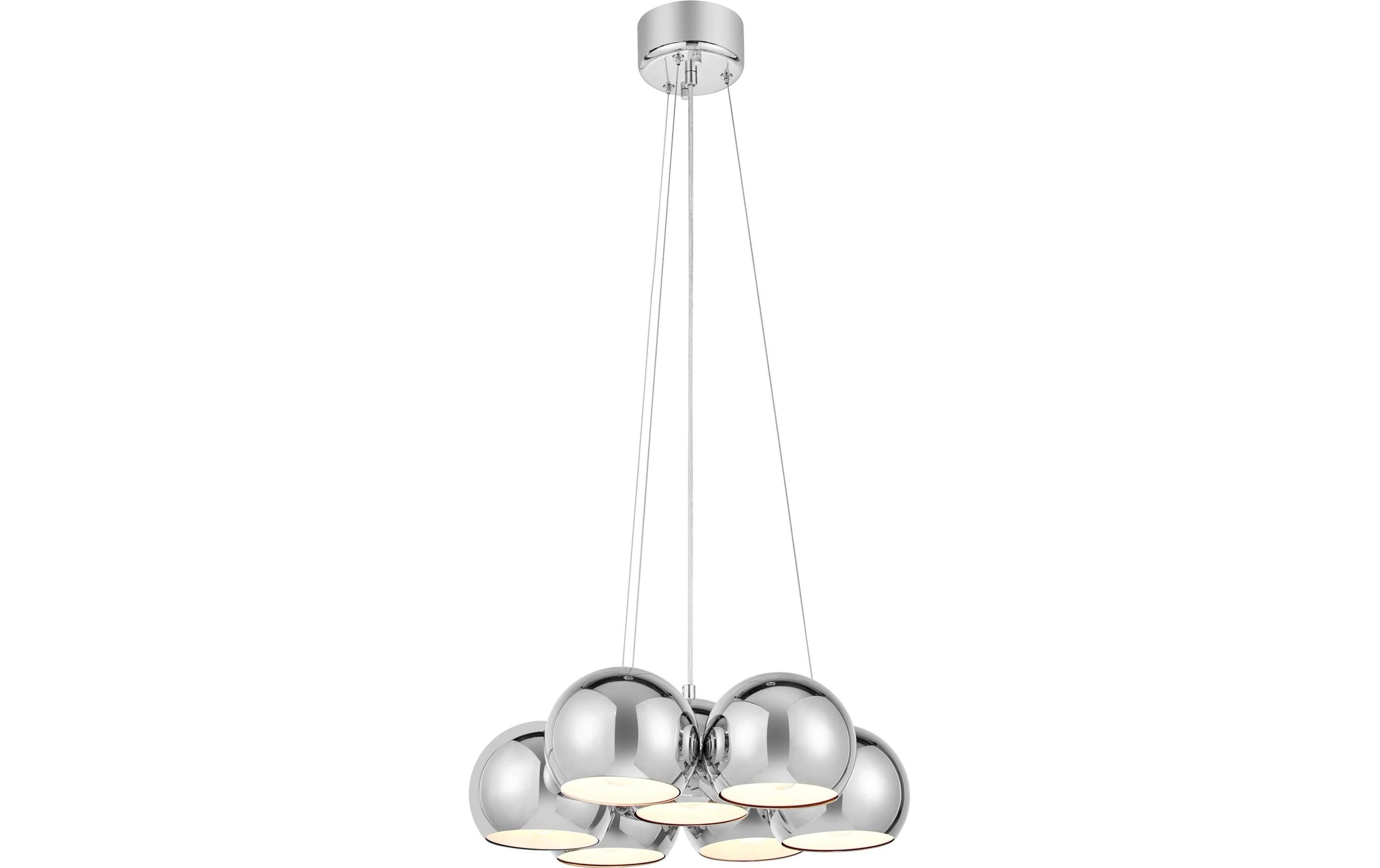 Image of Markslöjd Pendelleuchte "CUPOLO 7-flammig Chrom, rund"
